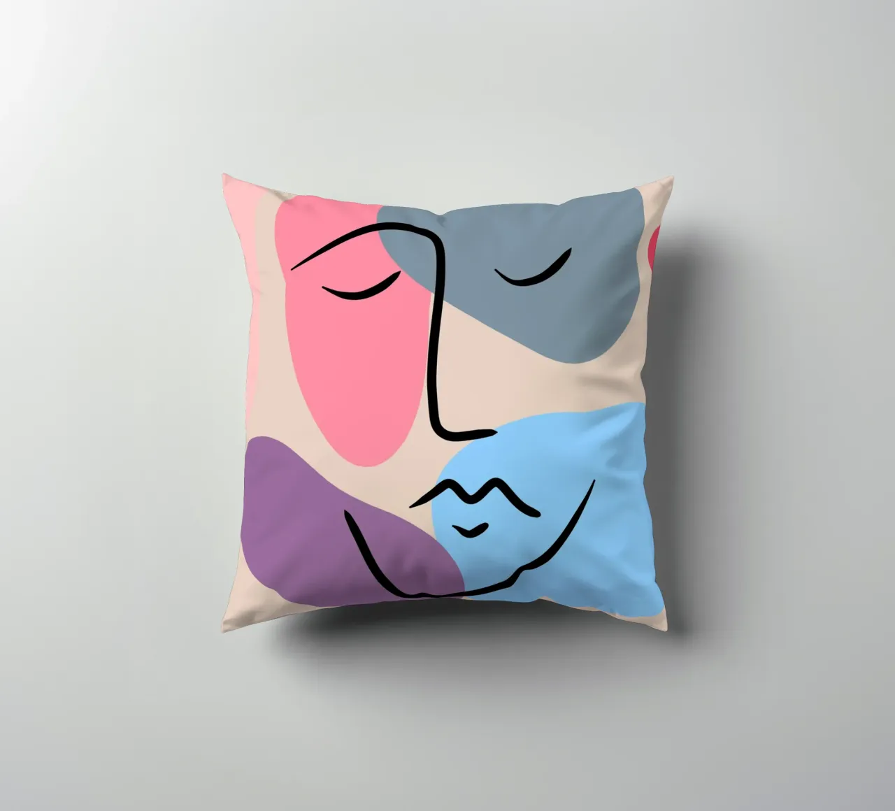 Tactile Color cuscino da Mike Leymi