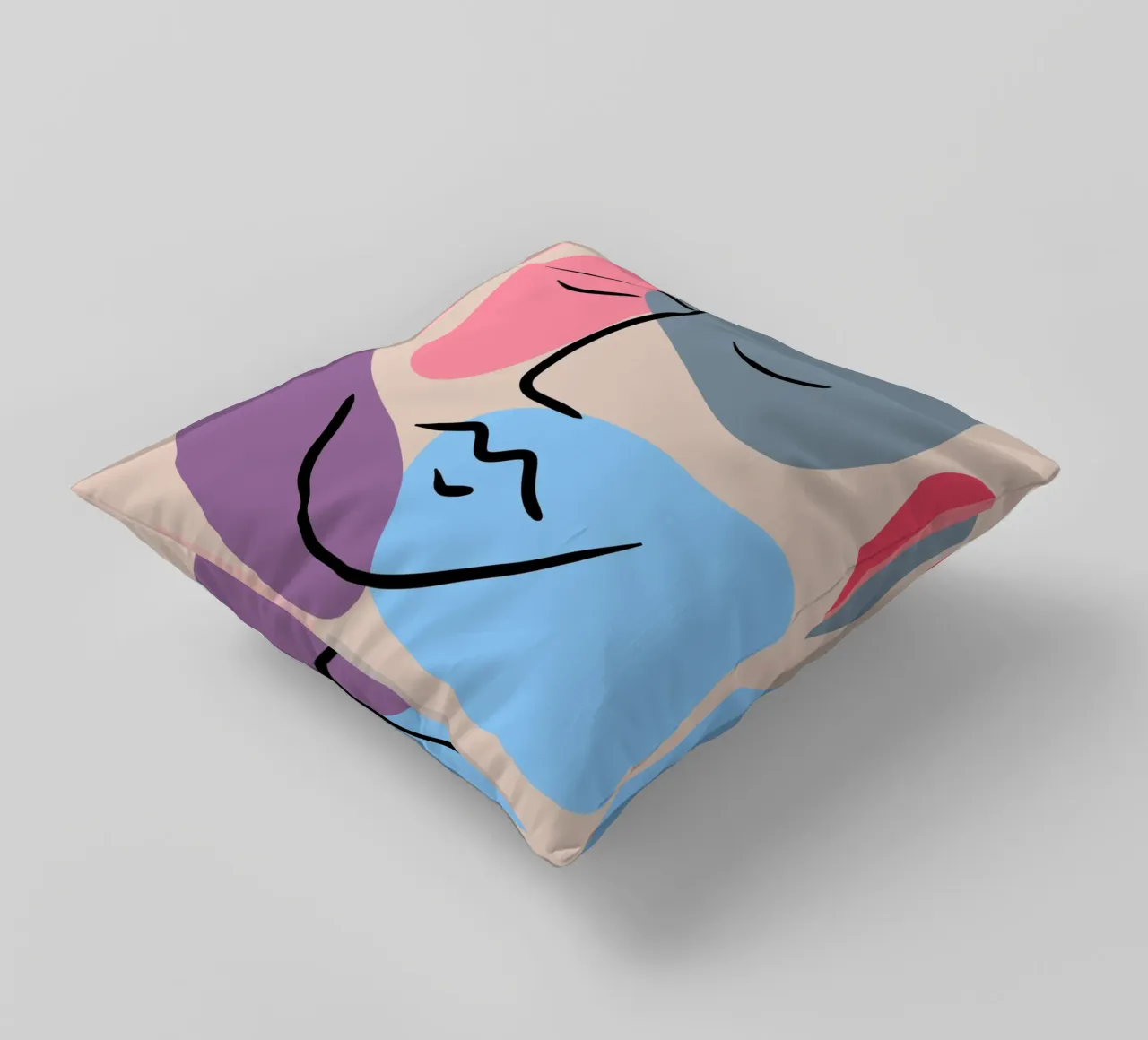 Tactile Color cuscino da Mike Leymi