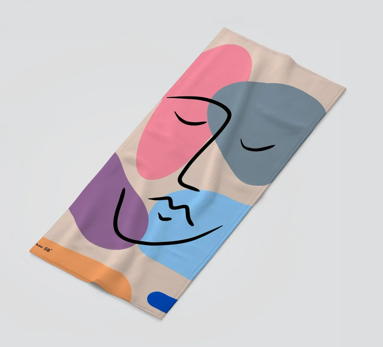 Tactile Color telo mare da Mike Leymi