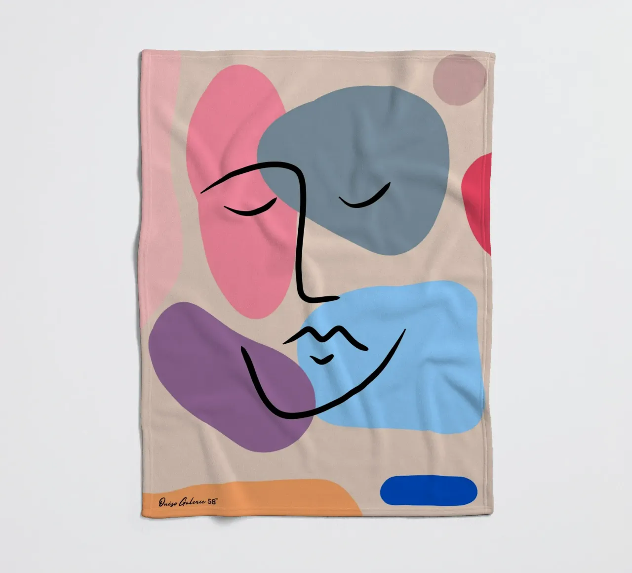 Tactile Color coperta in pile da Mike Leymi