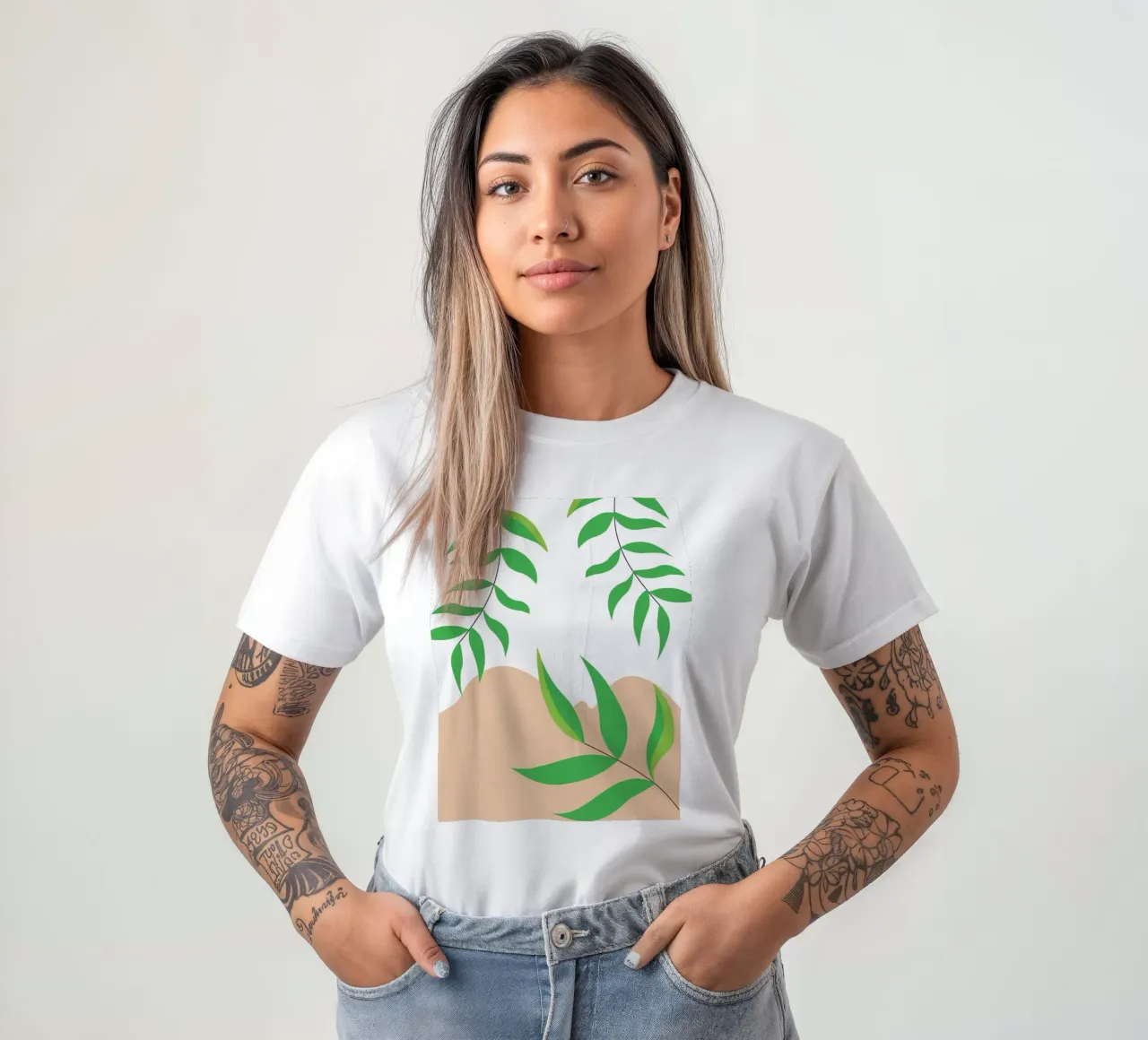 Pending thin branches t-shirt da LisaArtes