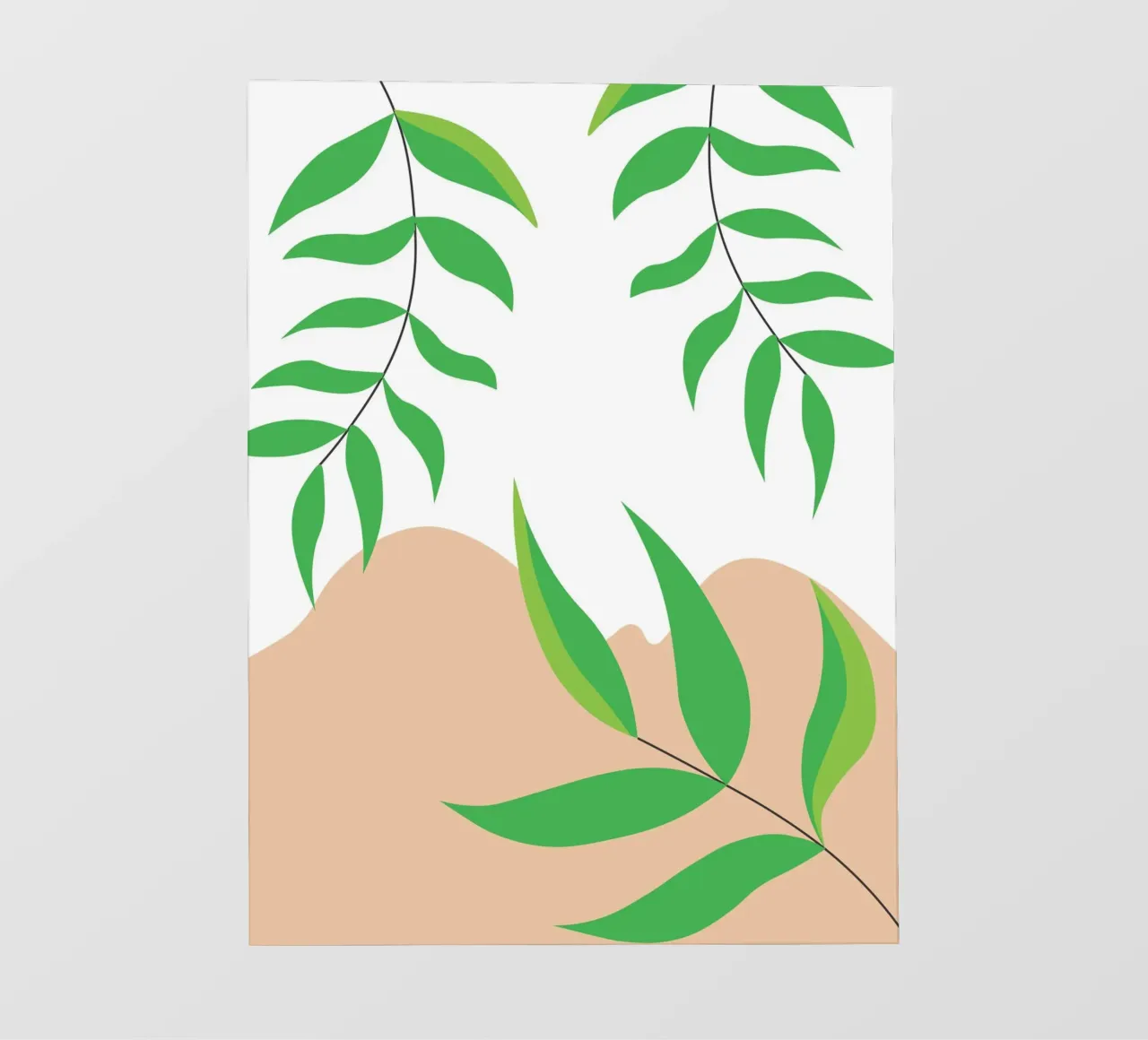 Pending thin branches pellicola backlit da LisaArtes