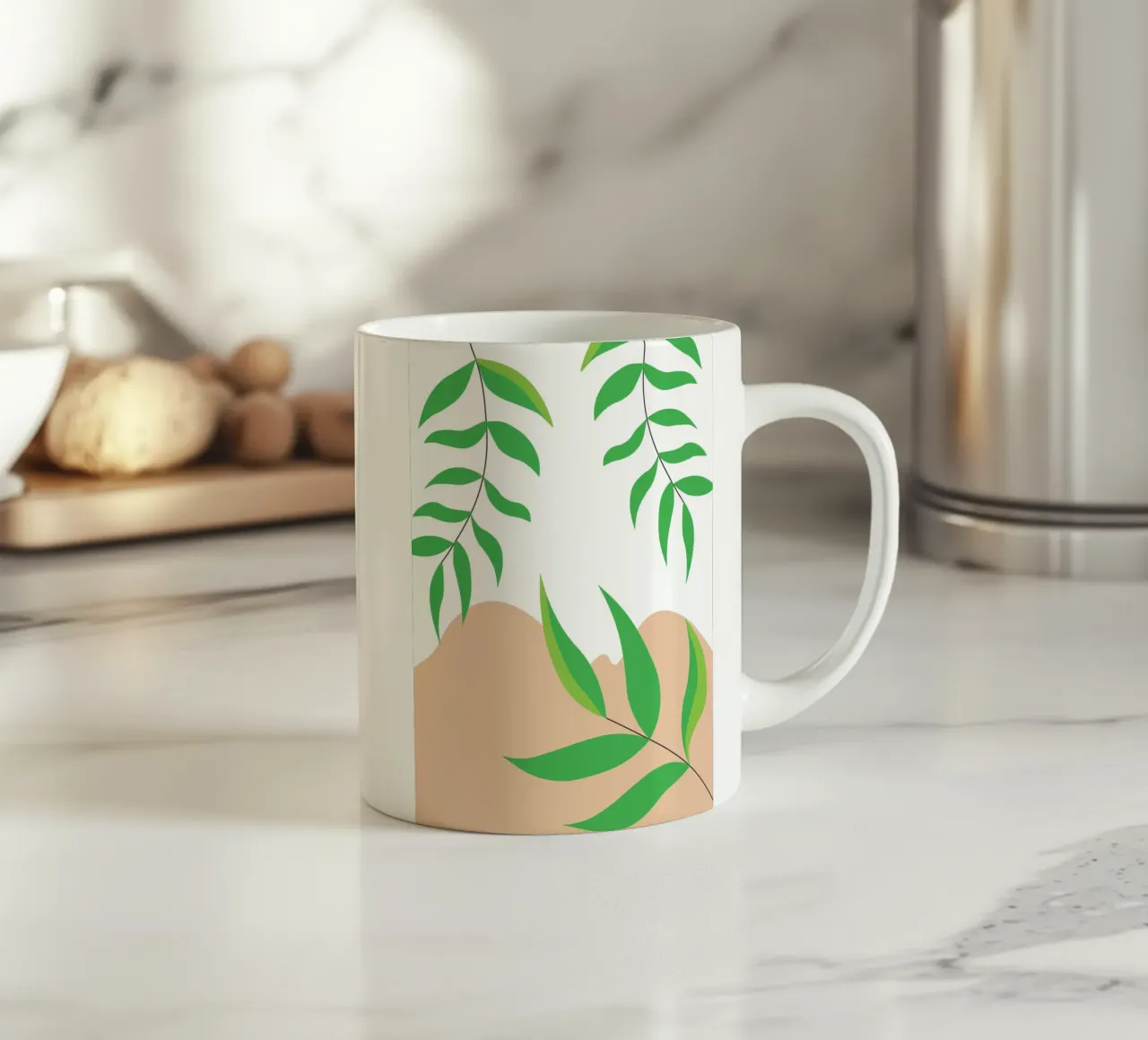 Pending thin branches tazza in ceramica da LisaArtes