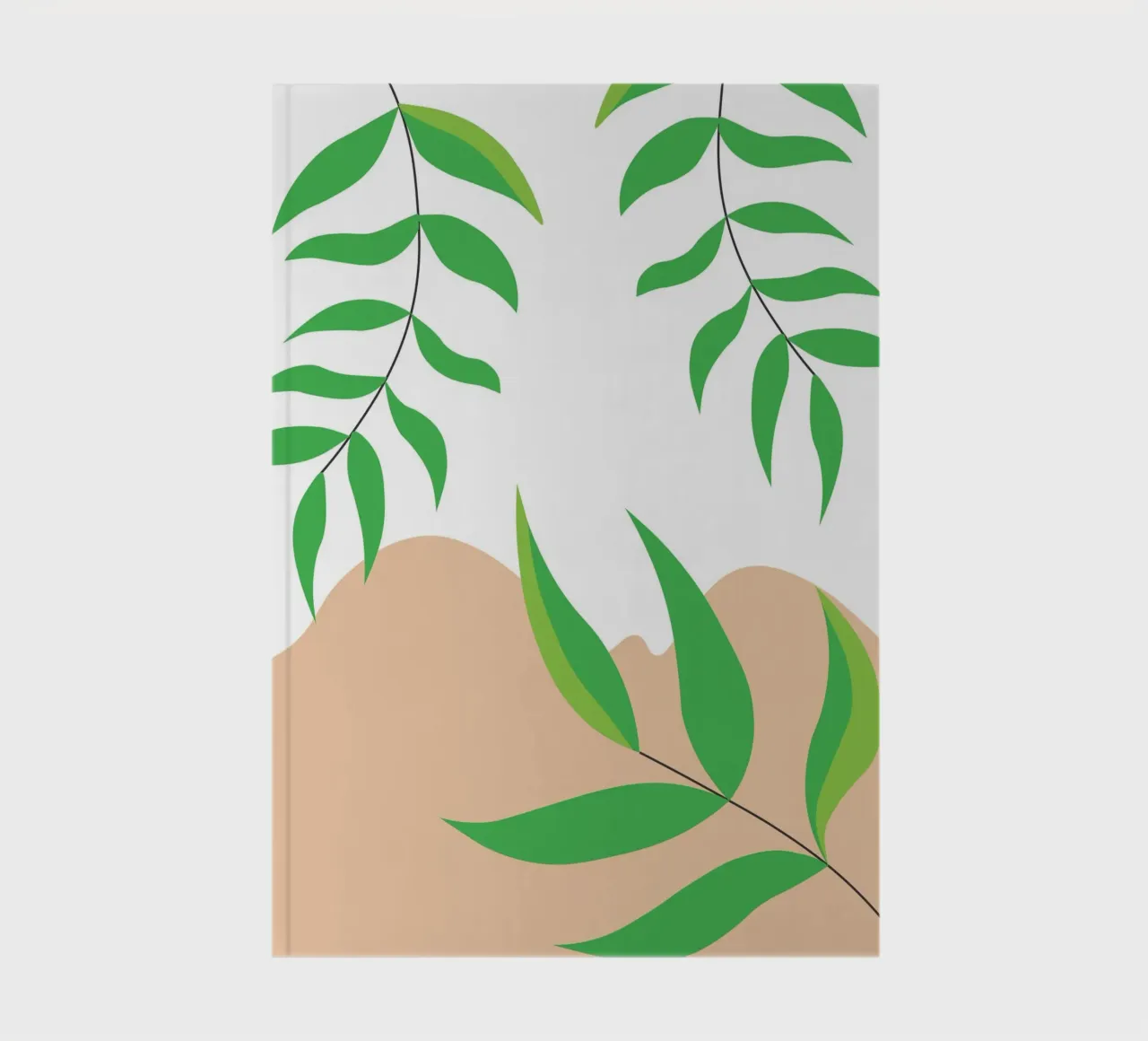 Pending thin branches notebook by LisaArtes