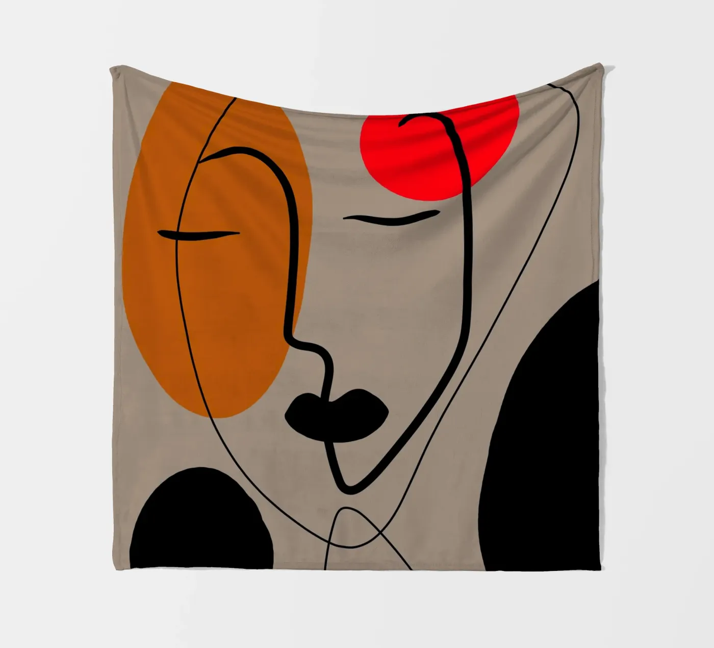 Paper Dance fleece blanket by Mike Leymi