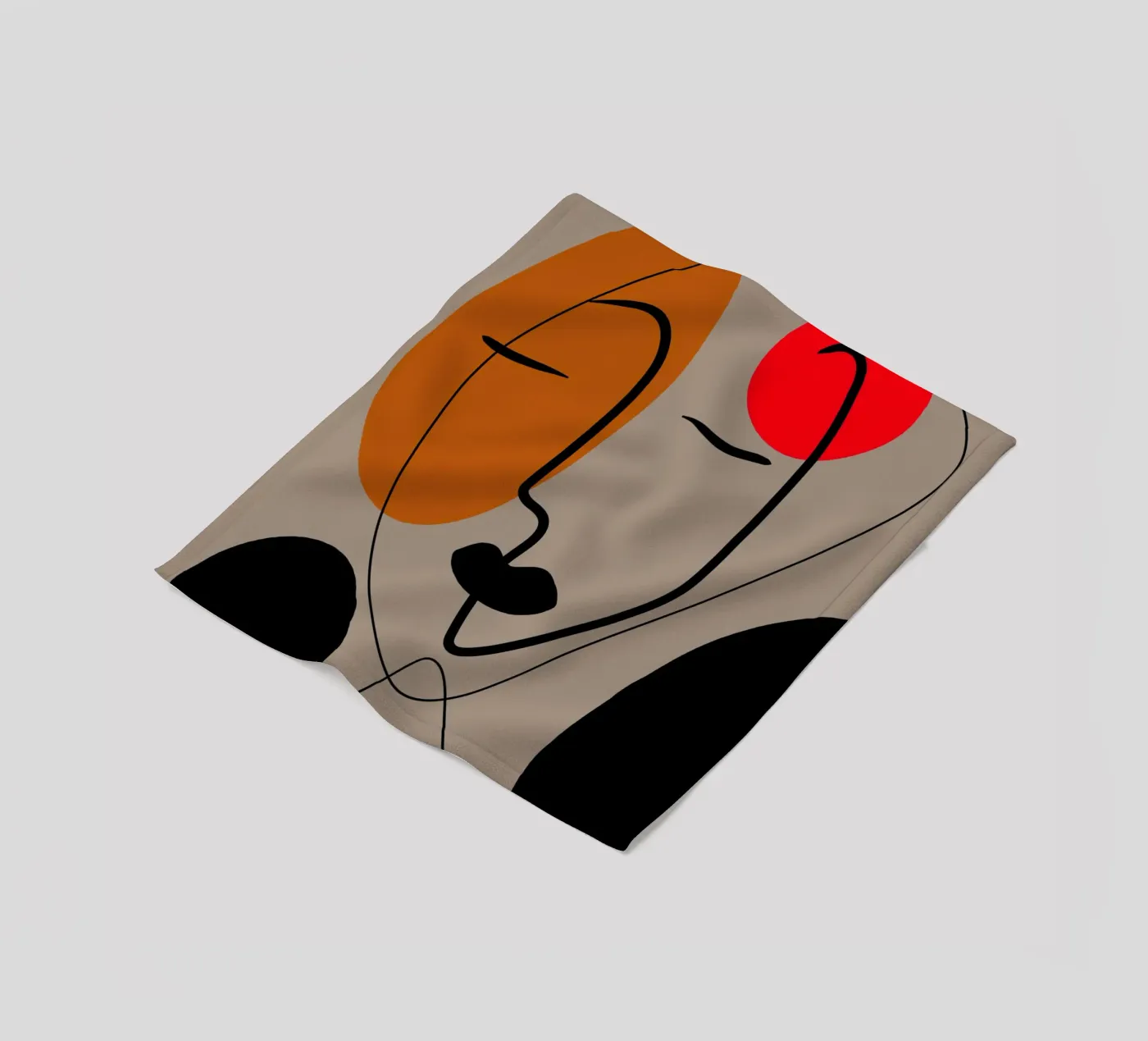 Paper Dance fleece blanket by Mike Leymi
