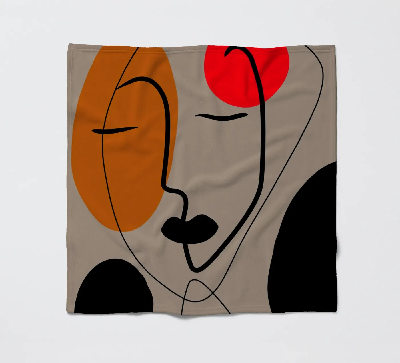 Paper Dance fleece blanket by Mike Leymi