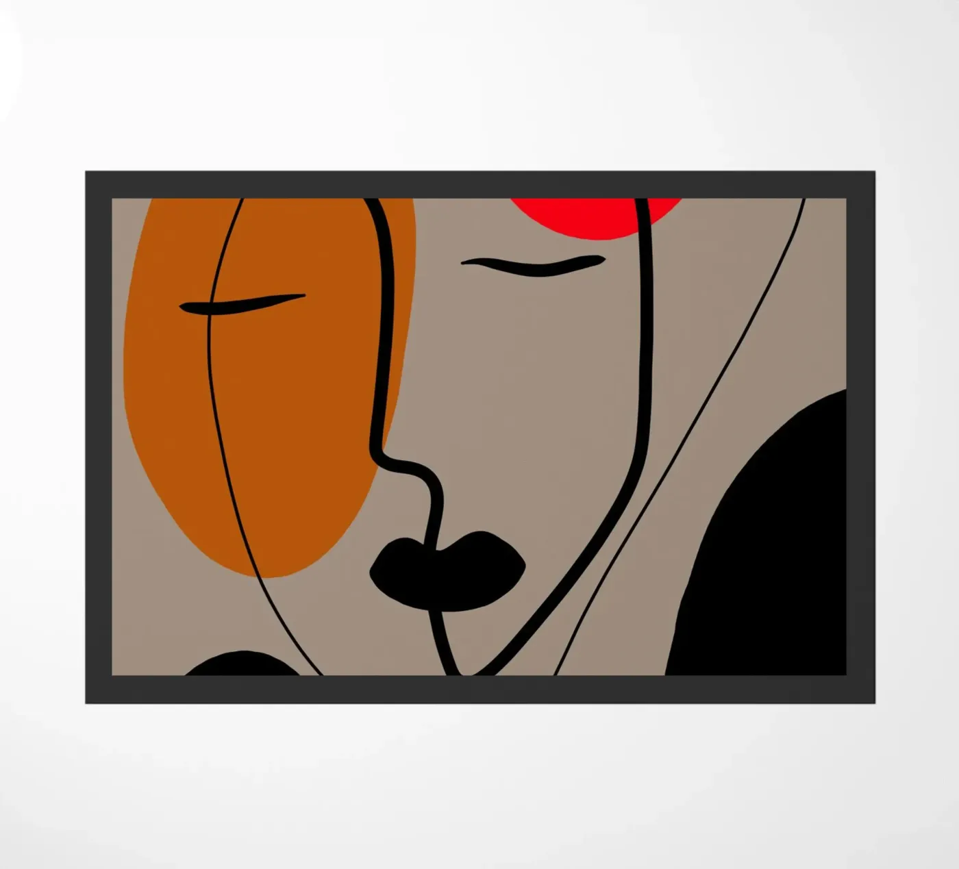 Paper Dance deurmat van Mike Leymi