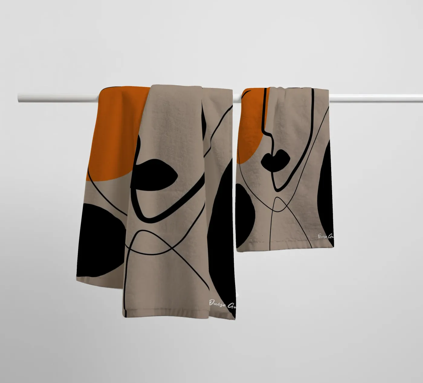 Paper Dance asciugamano da bagno da Mike Leymi