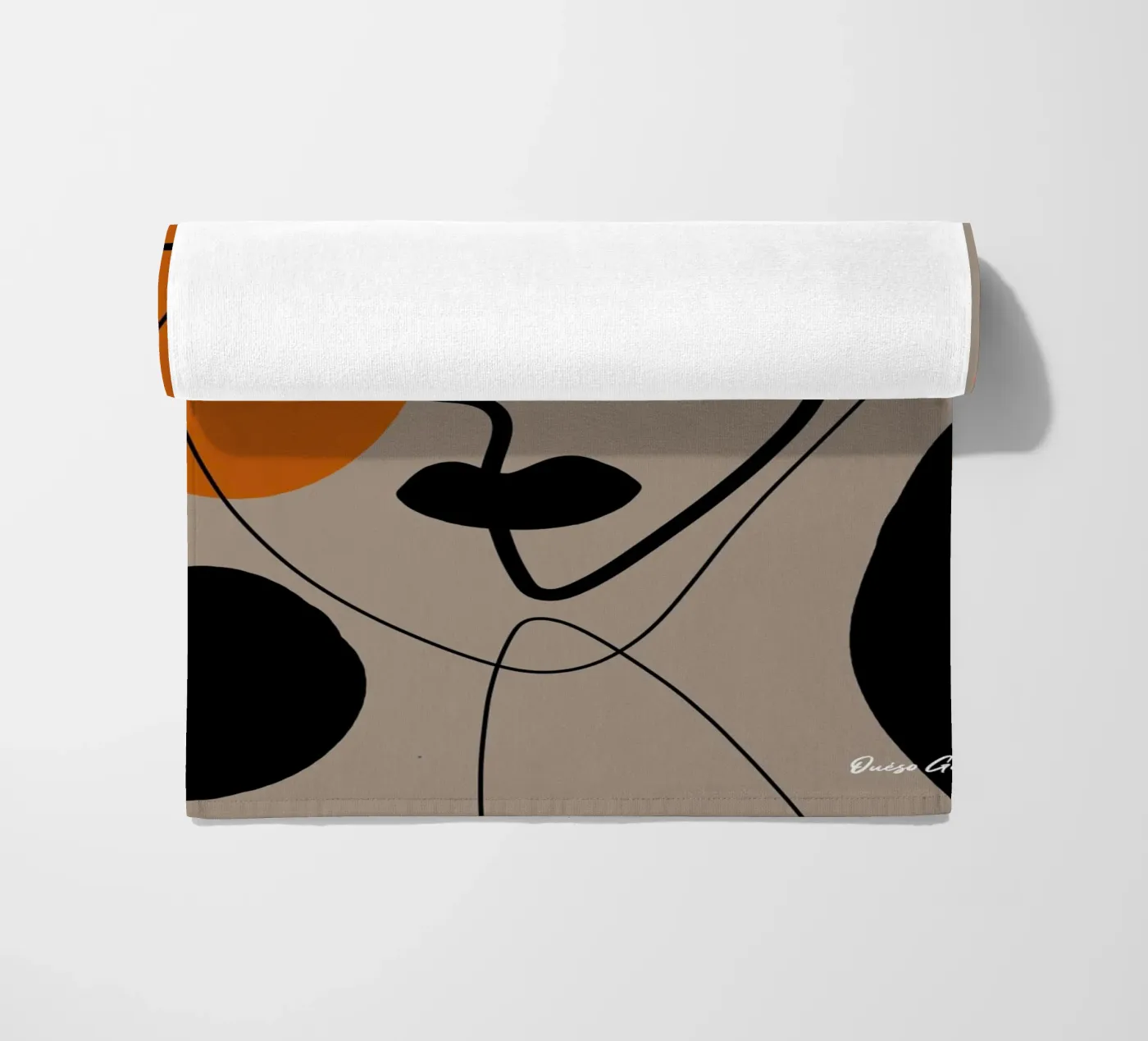 Paper Dance strandhanddoek van Mike Leymi