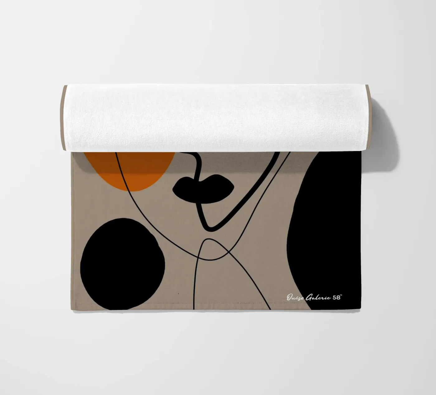 Paper Dance beach towel by Mike Leymi
