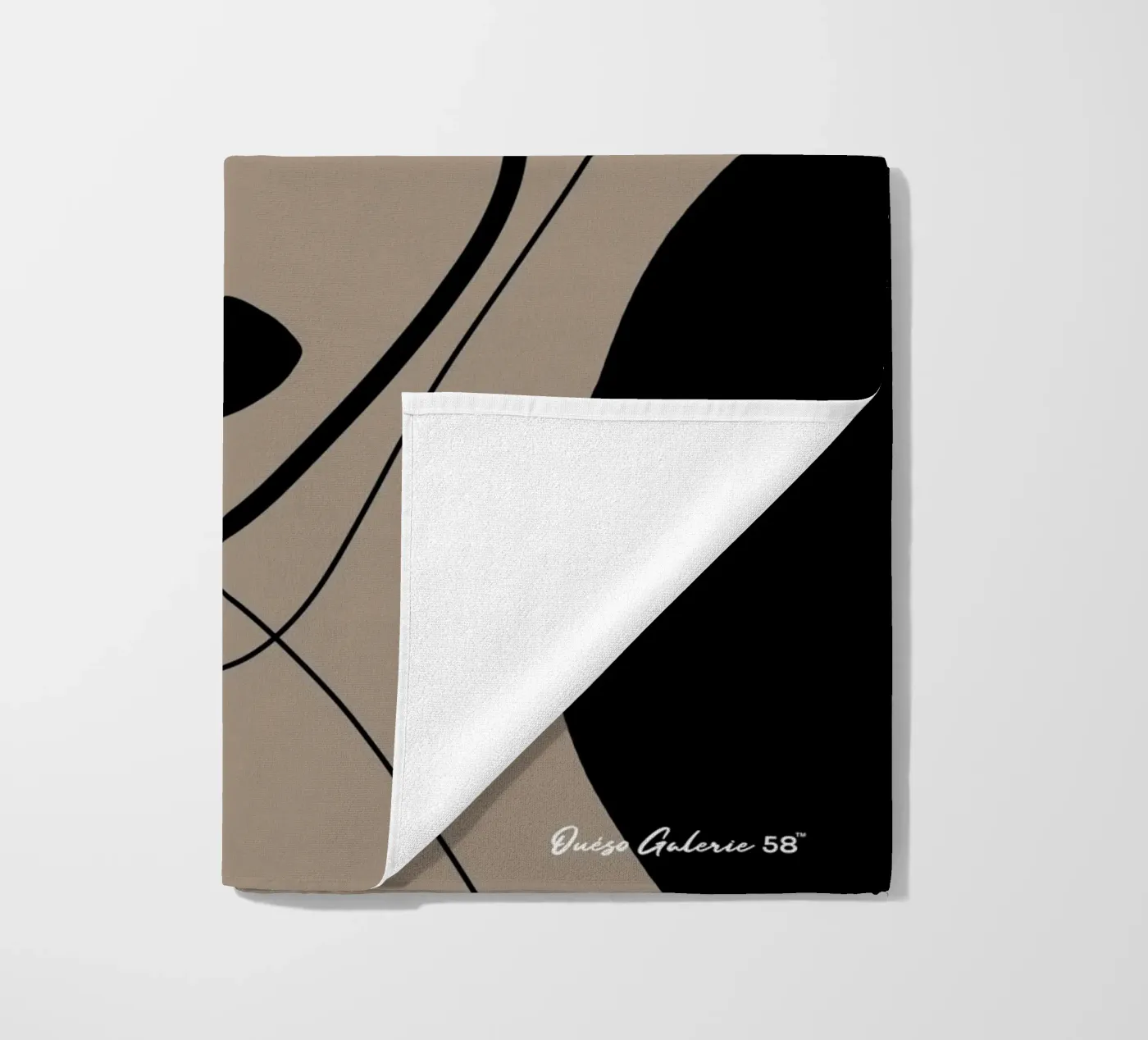 Paper Dance beach towel by Mike Leymi