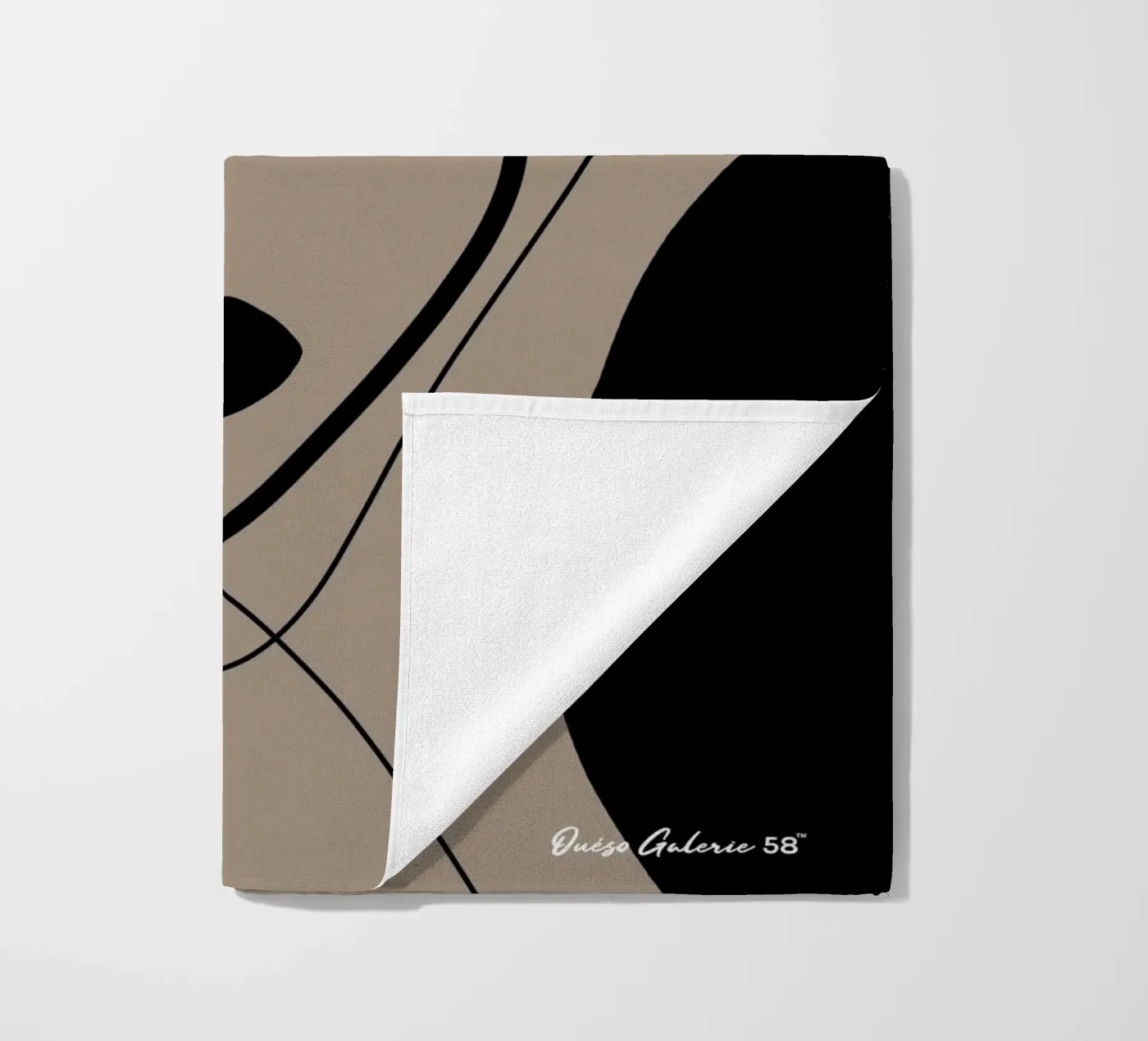 Paper Dance strandhanddoek van Mike Leymi