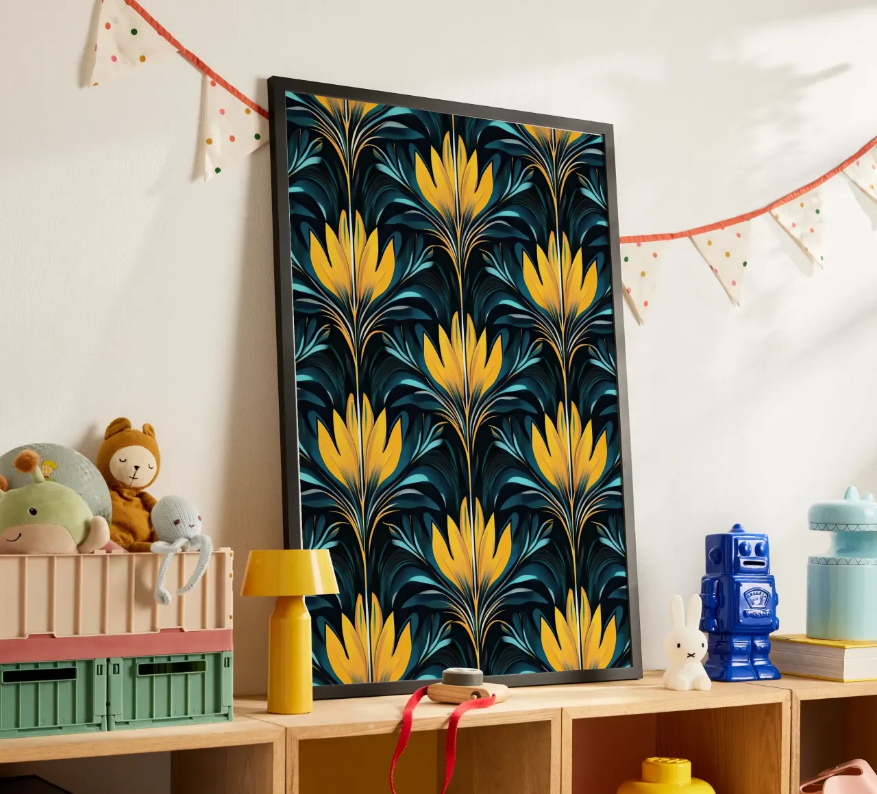 Art déco poster da Nikis Art Studio