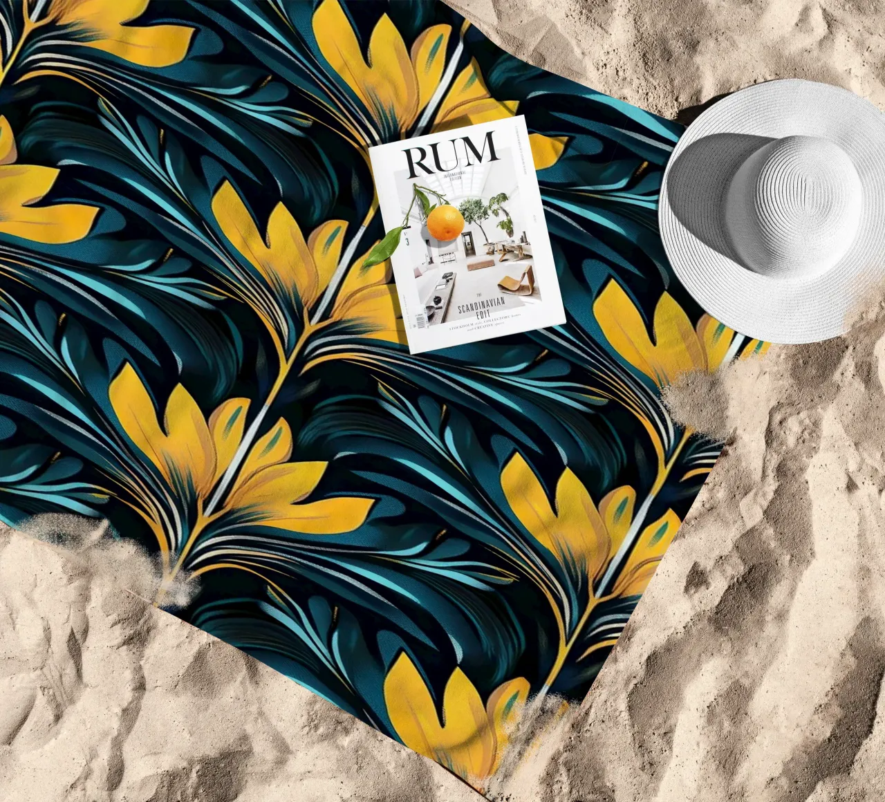 Art déco telo mare da Nikis Art Studio