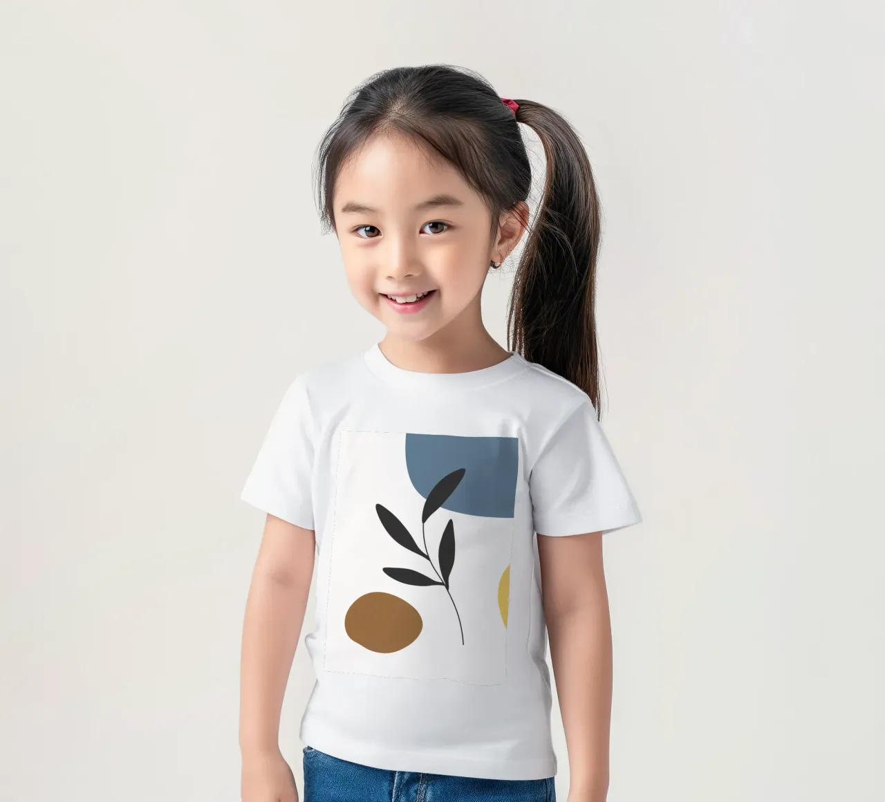 Minimalist composition t-shirt bambini da LisaArtes