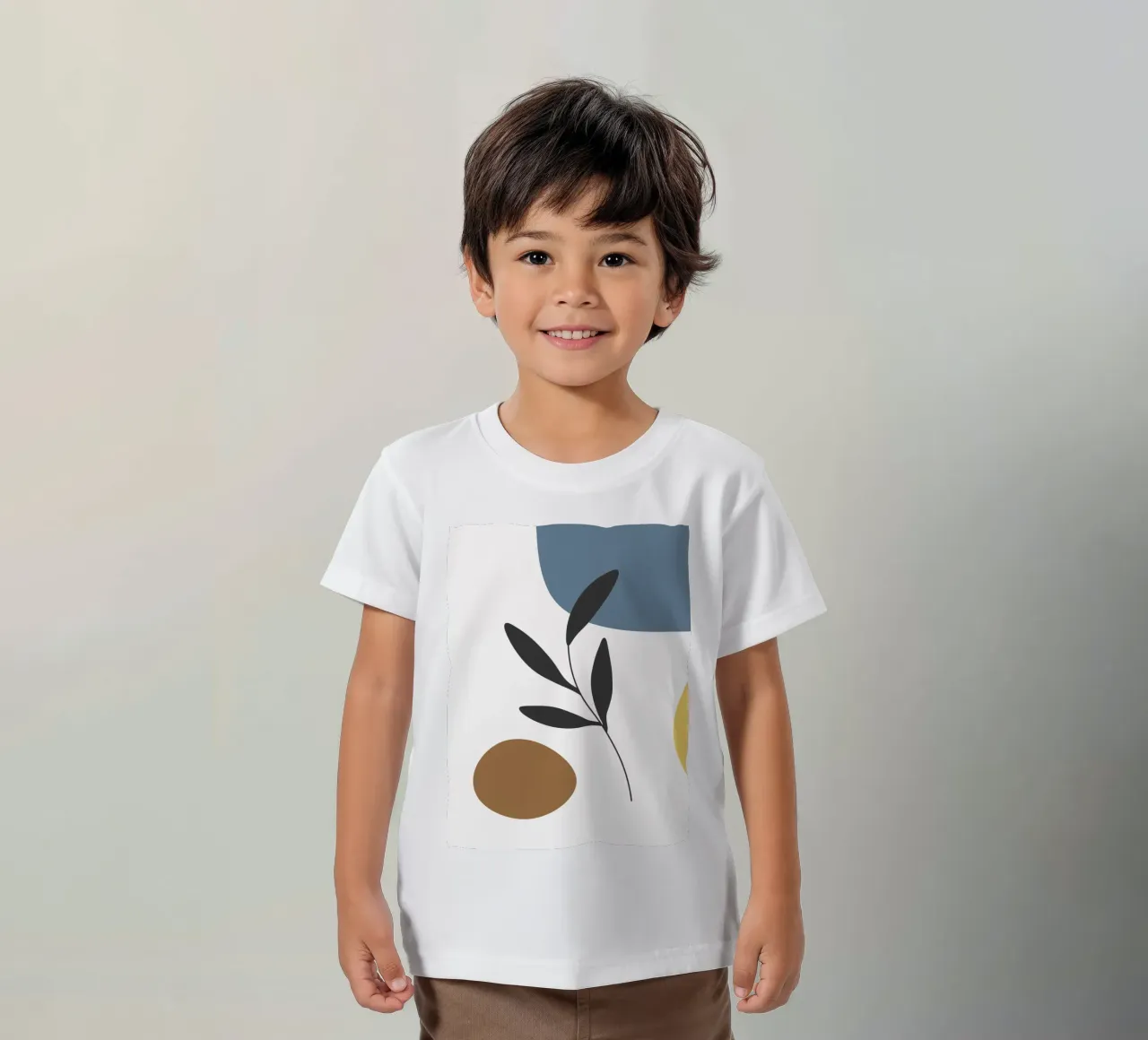 Minimalist composition t-shirt bambini da LisaArtes