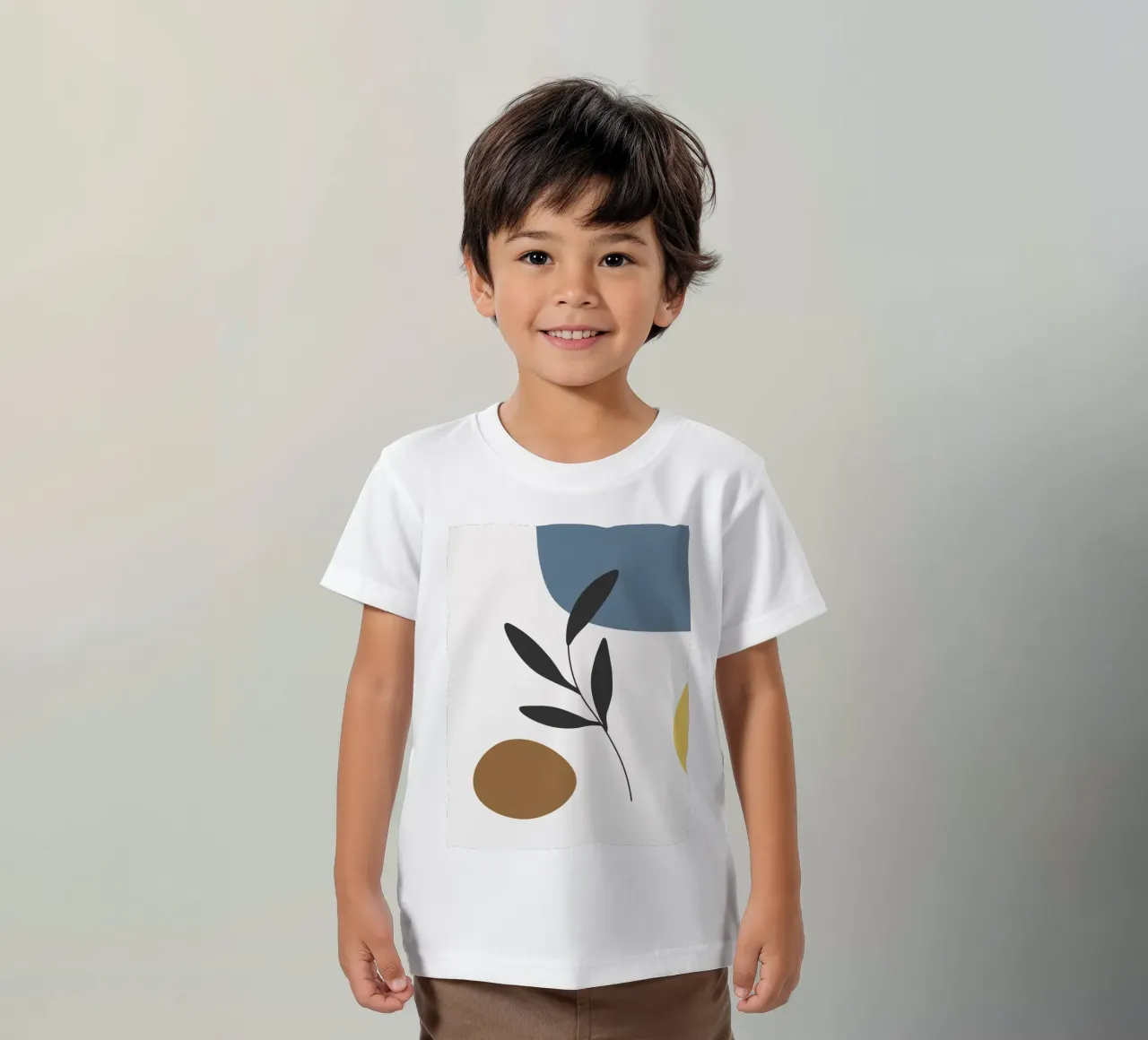 Minimalist composition t-shirt bambini da LisaArtes