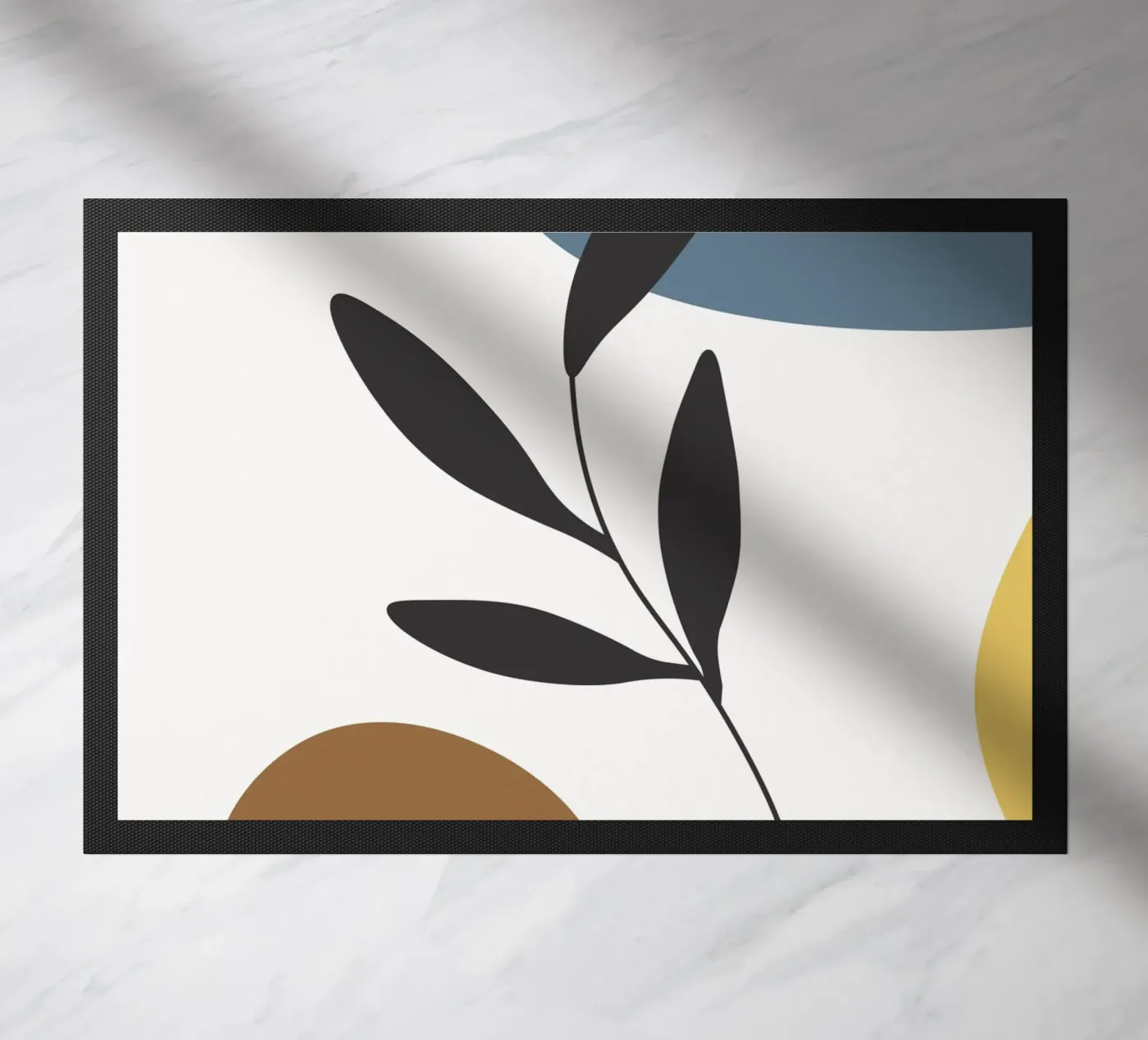 Minimalist composition deurmat van LisaArtes