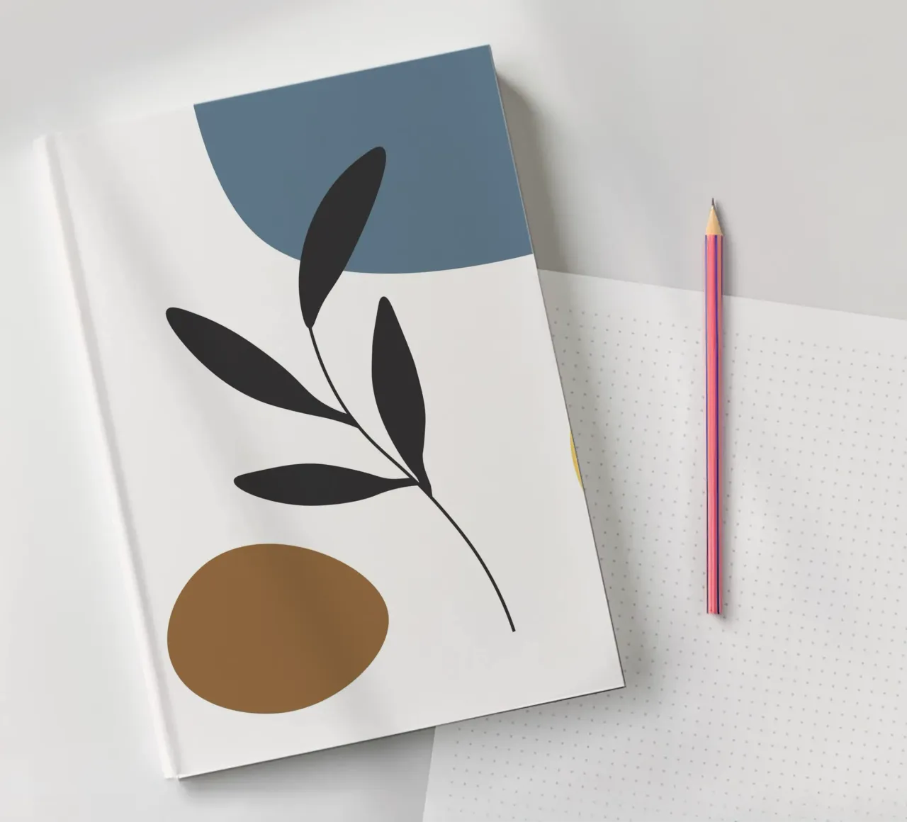 Minimalist composition notebook by LisaArtes