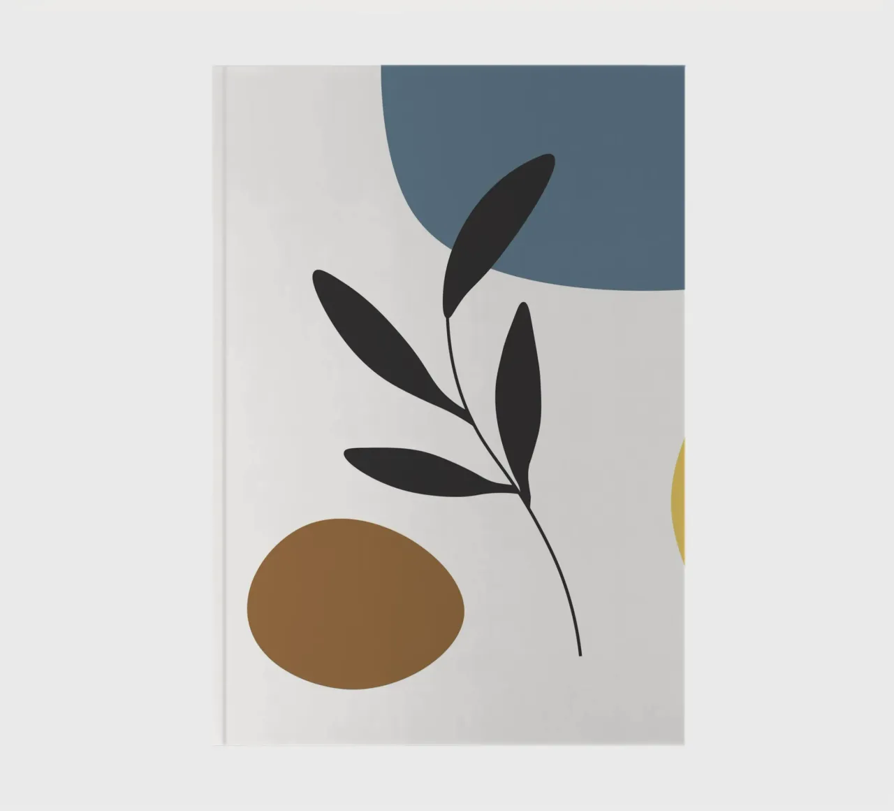 Minimalist composition notebook by LisaArtes