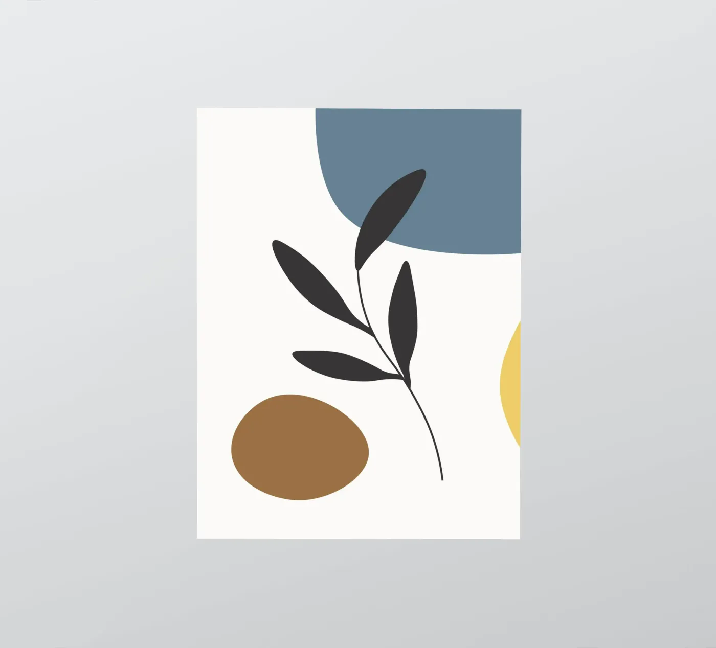 Minimalist composition sticker by LisaArtes