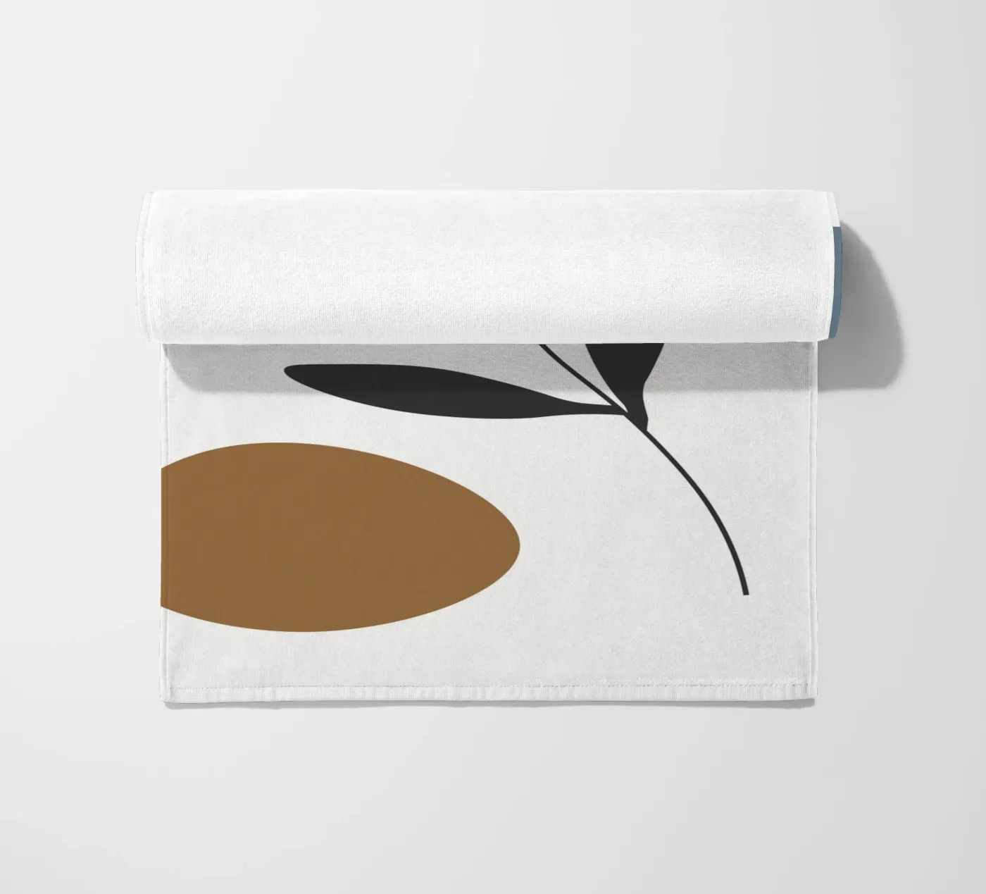 Minimalist composition beach towel by LisaArtes