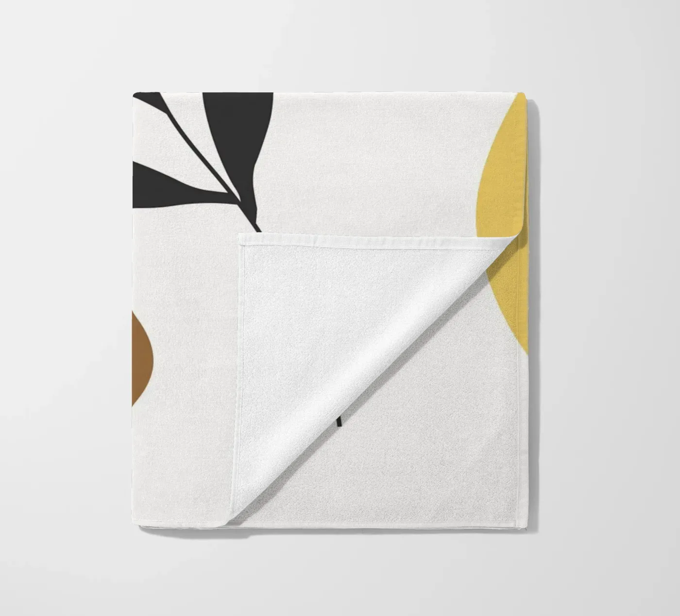 Minimalist composition beach towel by LisaArtes
