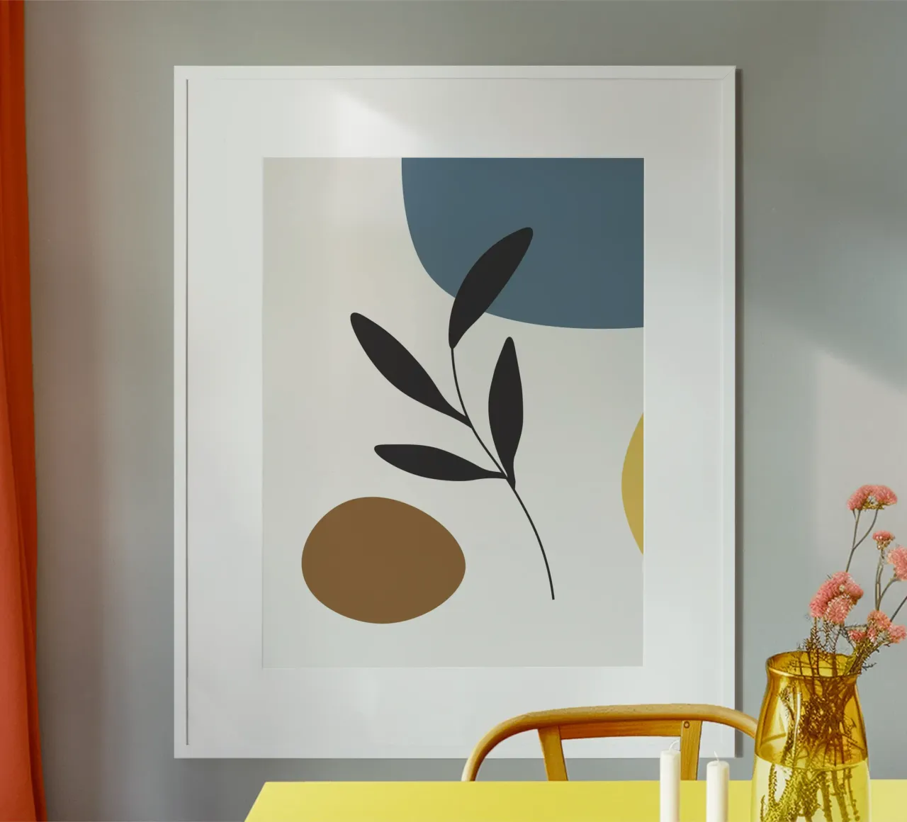 Minimalist composition carta hahnemühle da LisaArtes
