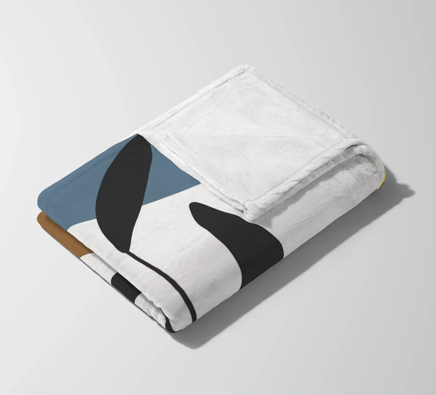 Minimalist composition coperta in pile da LisaArtes
