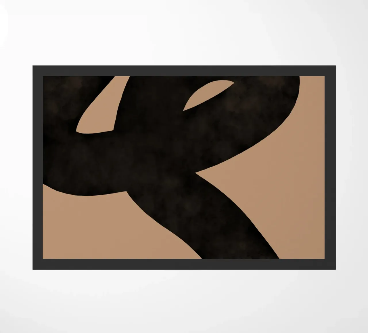 Kaleidoscopic Forms doormat by Mike Leymi