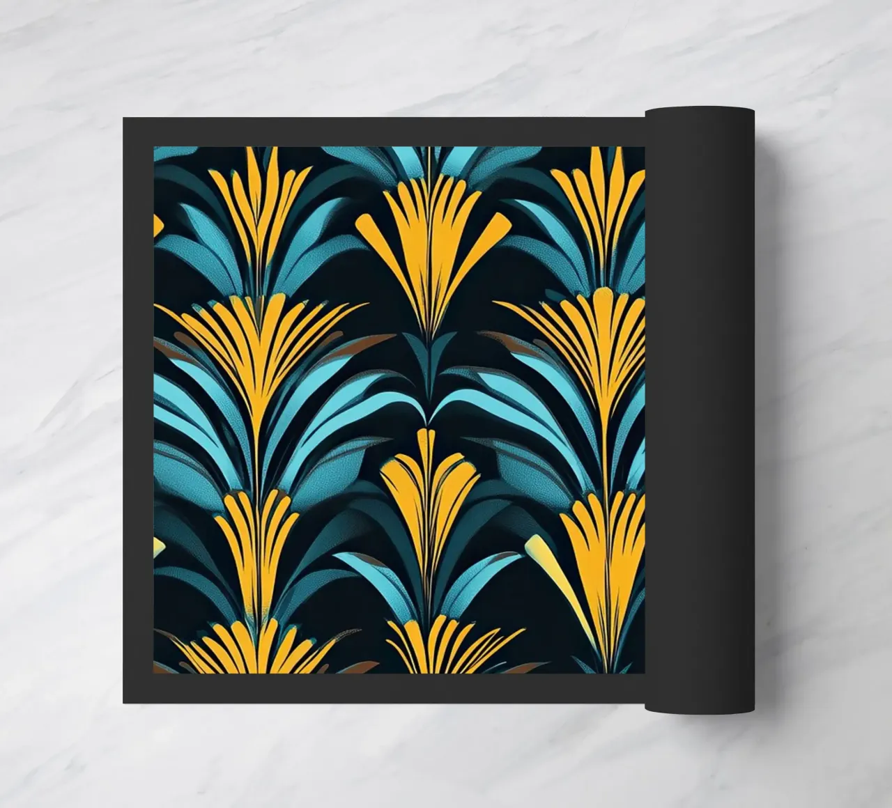 Art Deco "Golden Age Dreams" zerbino da Nikis Art Studio
