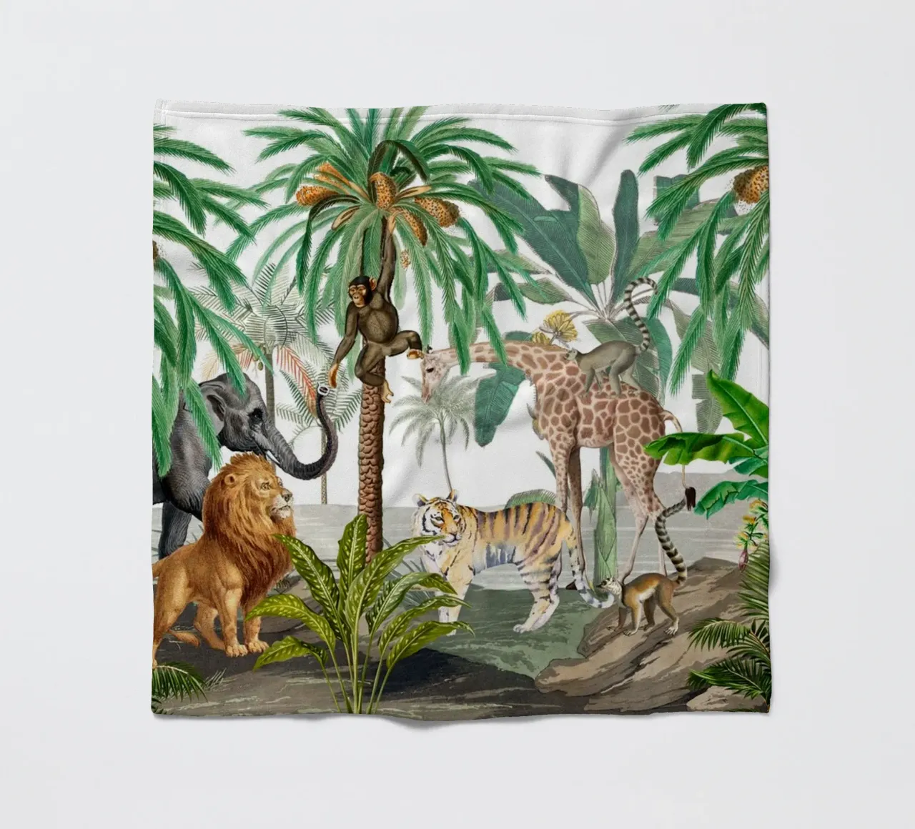 Avventura nella natura africana d'epoca coperta in pile da Vintage World - Uta Naumann