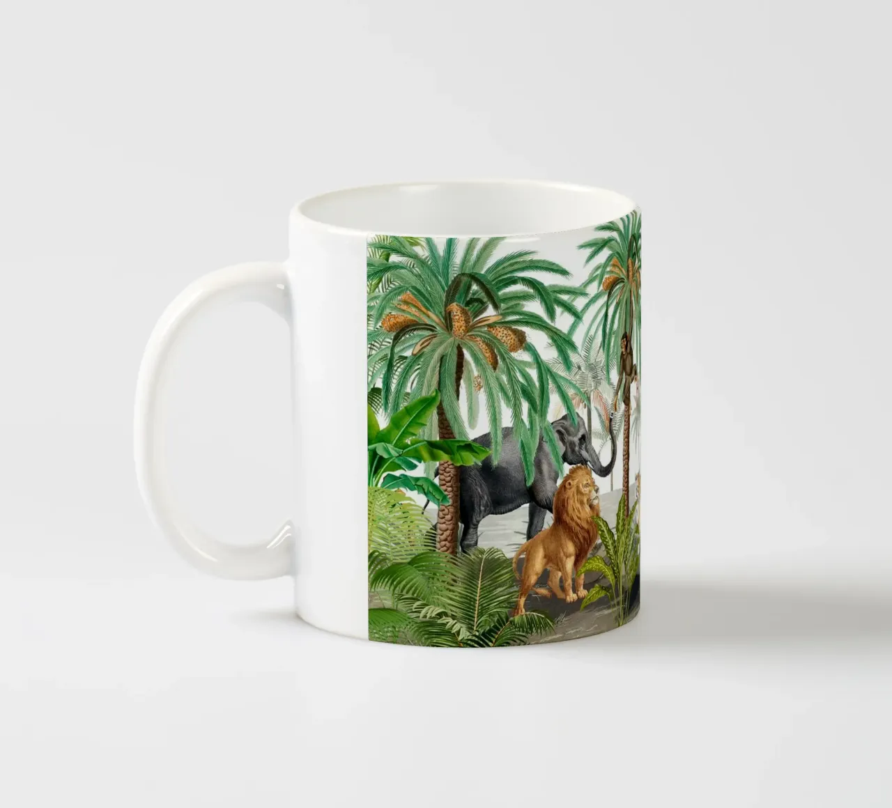 Avventura nella natura africana d'epoca tazza in ceramica da Vintage World - Uta Naumann