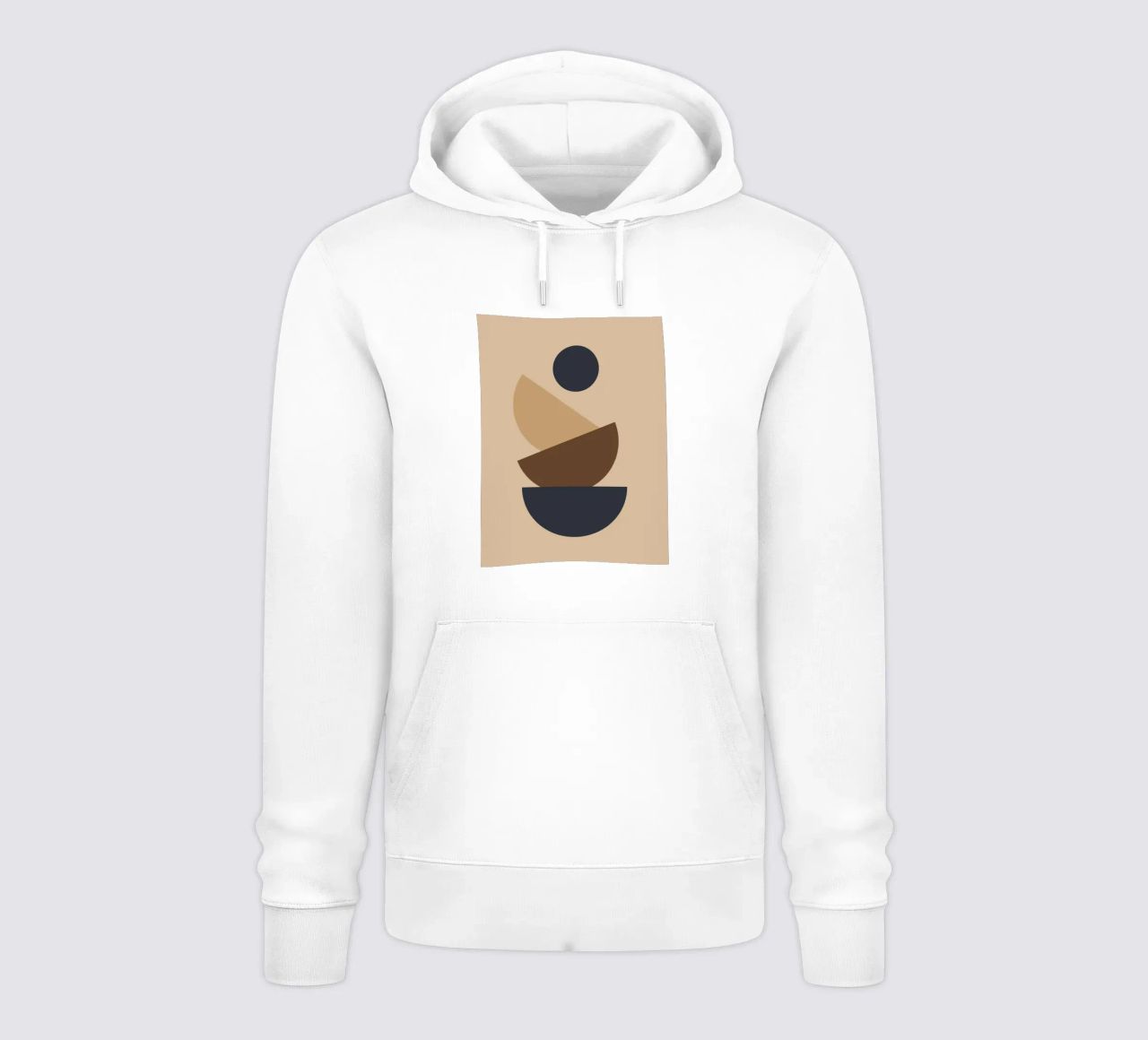 Geometric shapes stacked felpa con cappuccio da LisaArtes