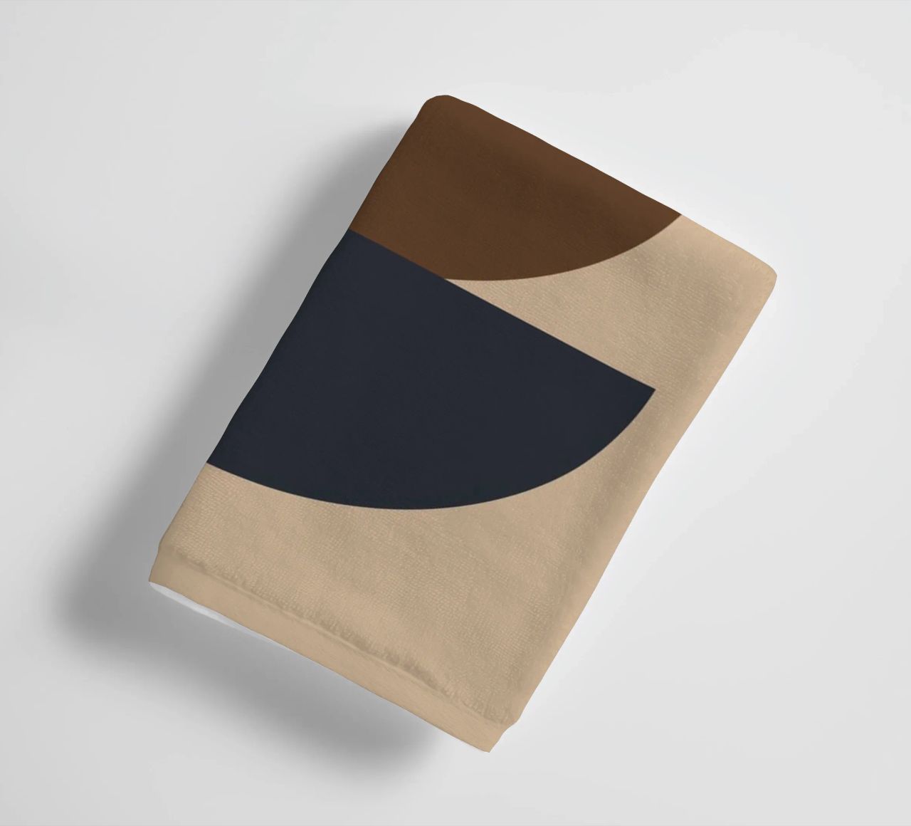 Geometric shapes stacked asciugamano da bagno da LisaArtes