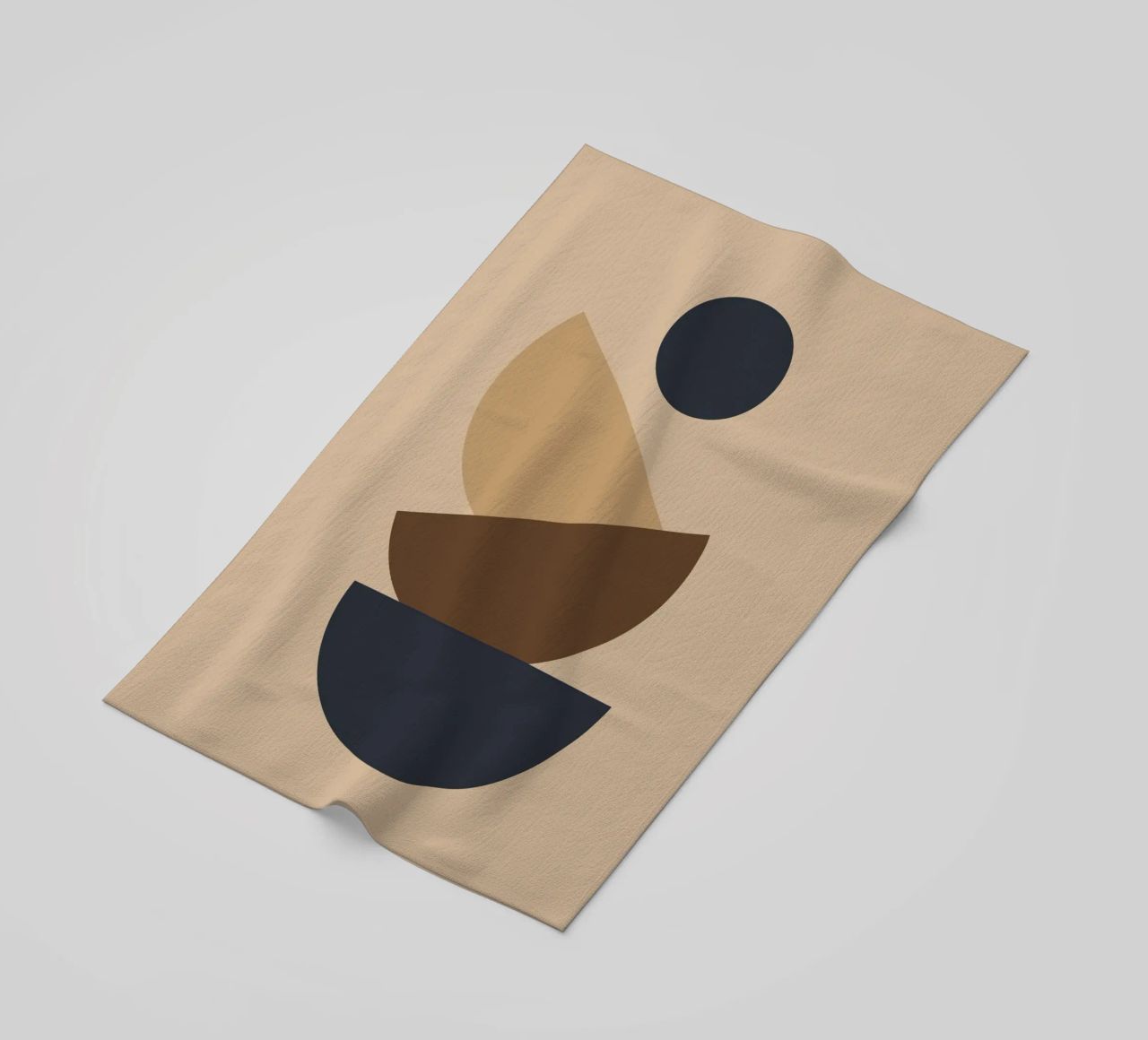 Geometric shapes stacked telo mare da LisaArtes