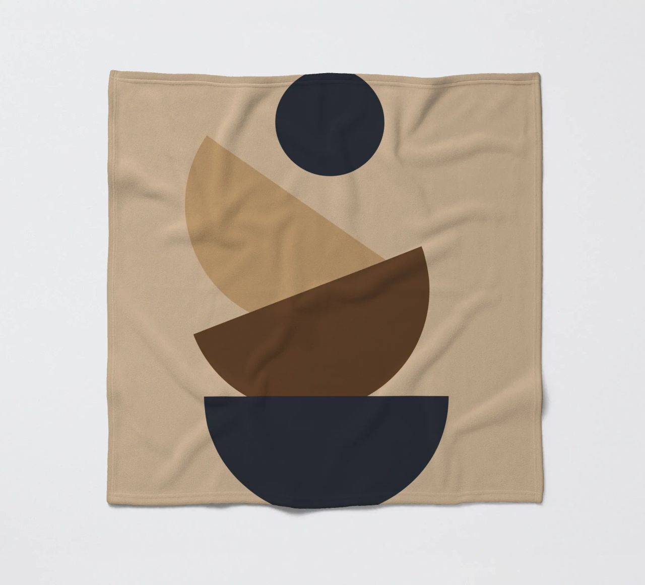 Geometric shapes stacked coperta in pile da LisaArtes