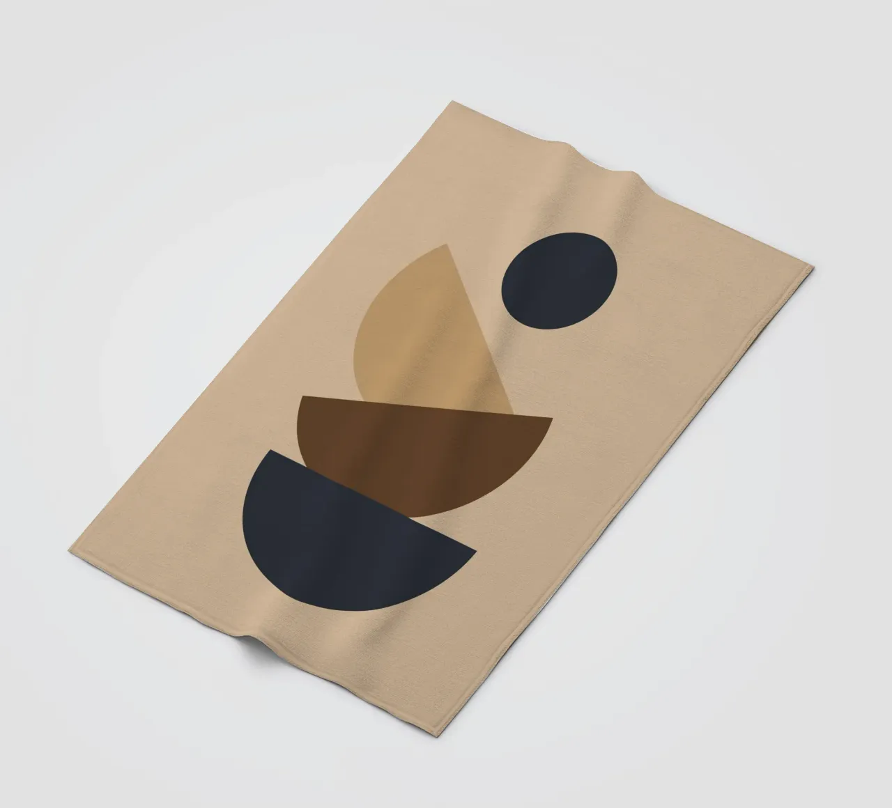 Geometric shapes stacked coperta in pile da LisaArtes
