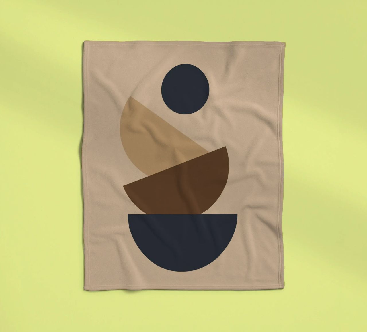 Geometric shapes stacked coperta in pile da LisaArtes