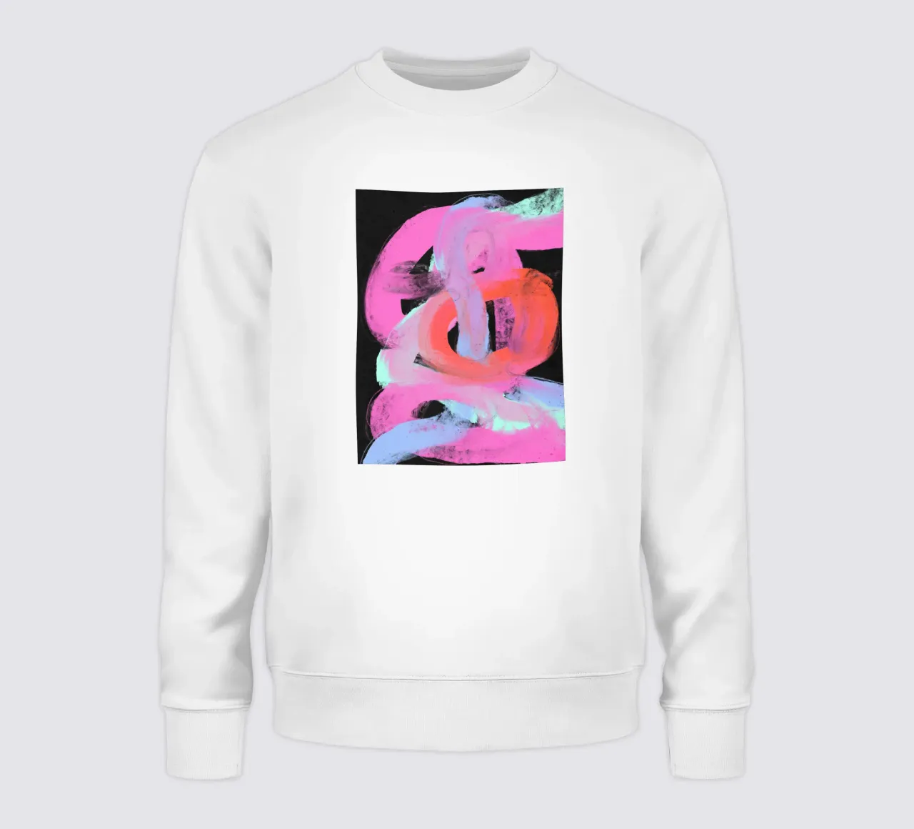 Neon Loops sweatshirt van treechild