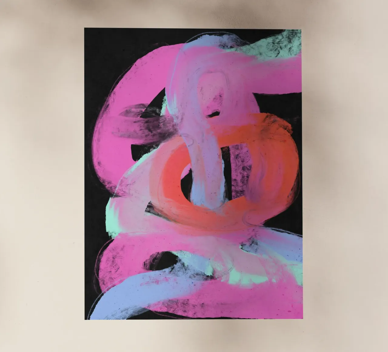 Neon Loops pellicola backlit da treechild