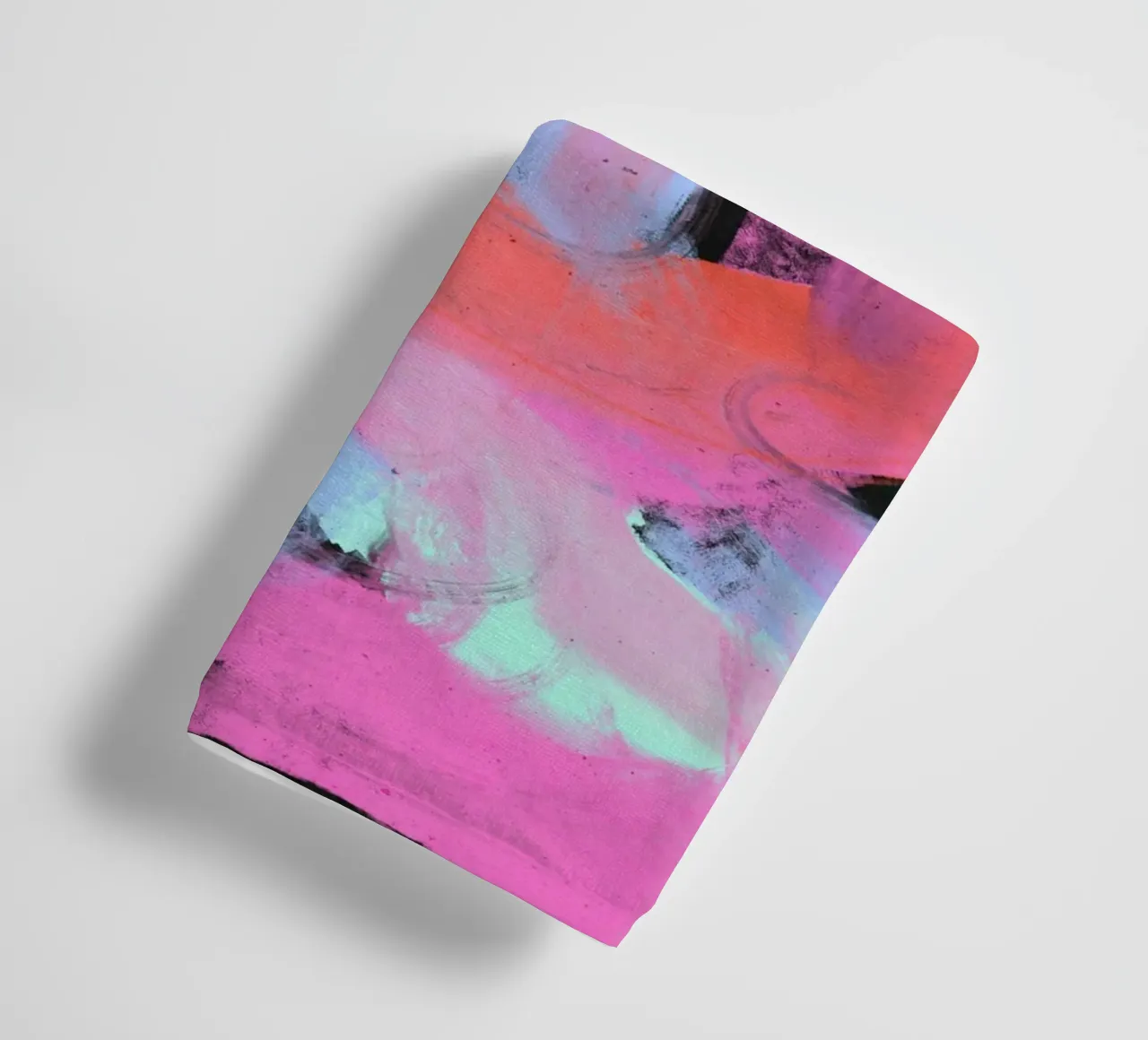 Neon Loops asciugamano da bagno da treechild