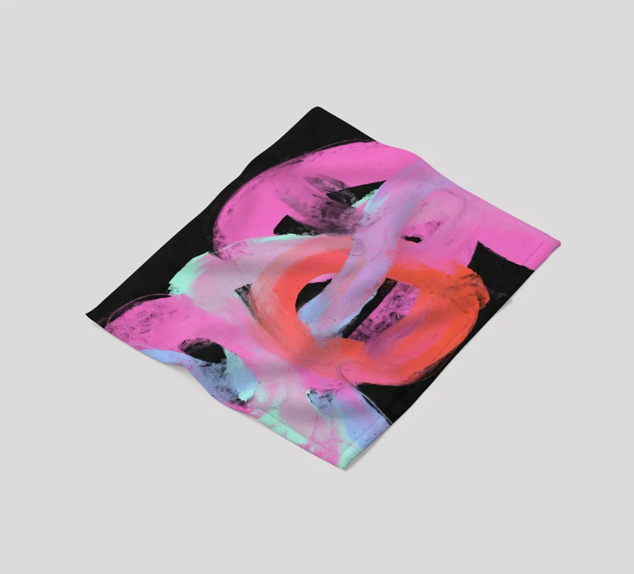 Neon Loops coperta in pile da treechild