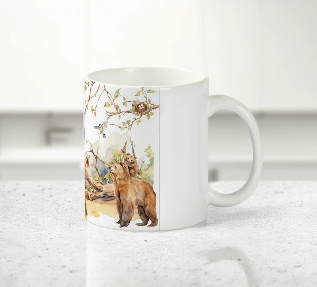 Amici del bosco stravaganti nella foresta tazza in ceramica da Vintage World - Uta Naumann