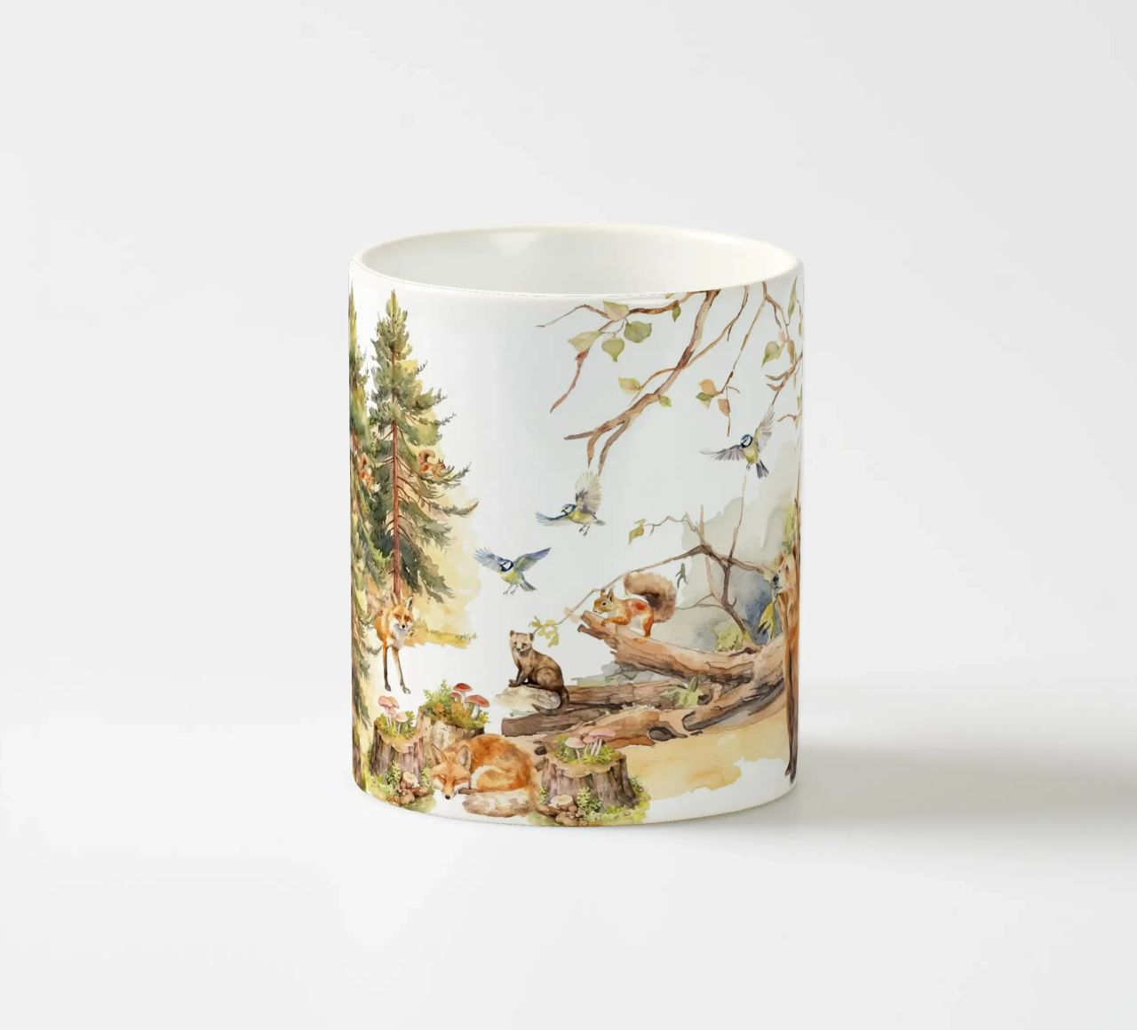Amici del bosco stravaganti nella foresta tazza in ceramica da Vintage World - Uta Naumann