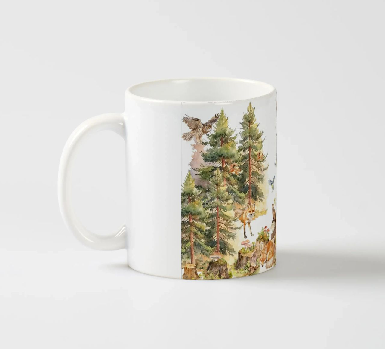 Amici del bosco stravaganti nella foresta tazza in ceramica da Vintage World - Uta Naumann