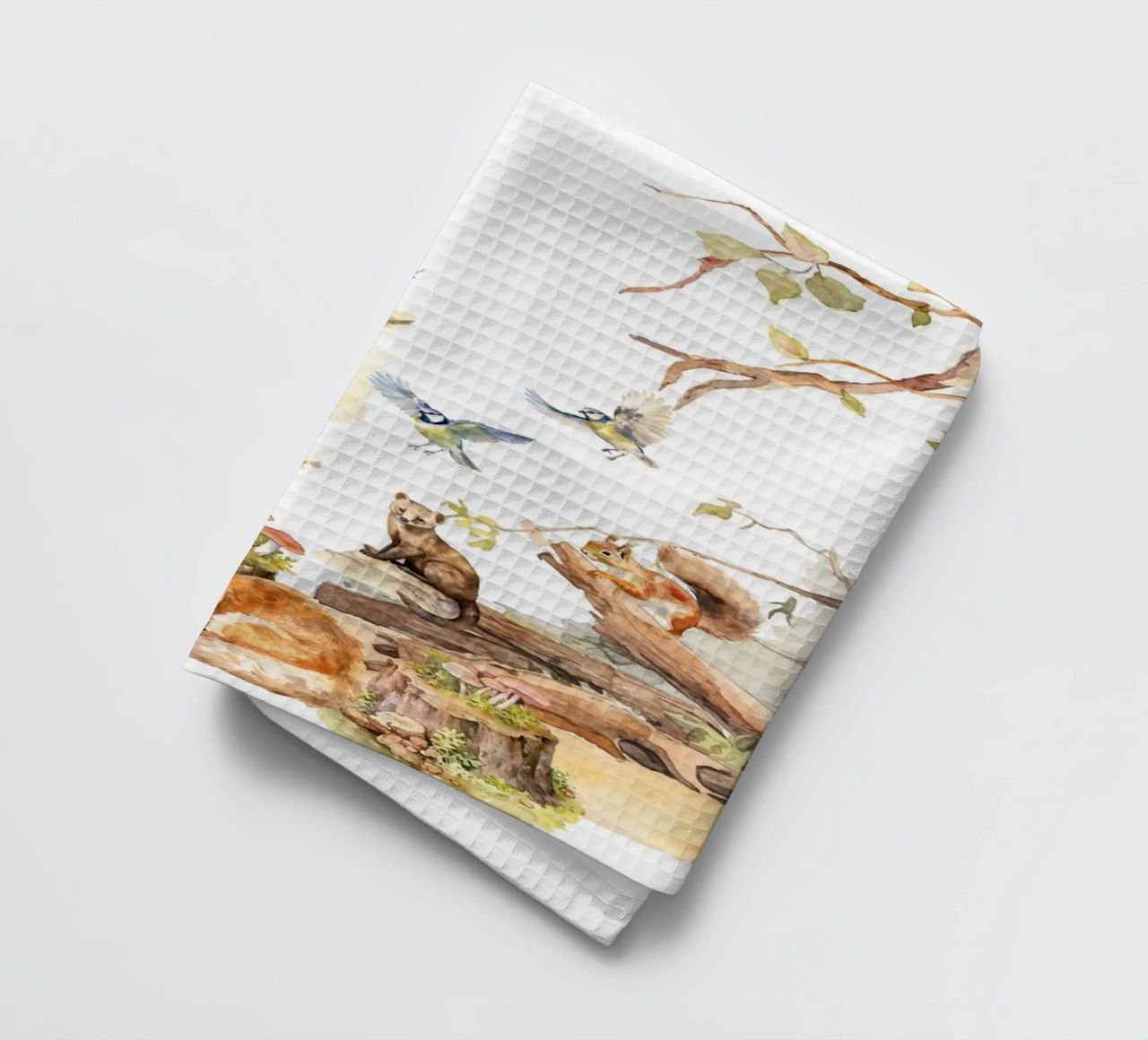 Amici del bosco stravaganti nella foresta canovaccio da cucina da Vintage World - Uta Naumann