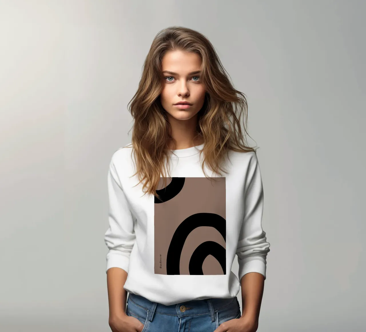 Bold Gestures felpa da Mike Leymi