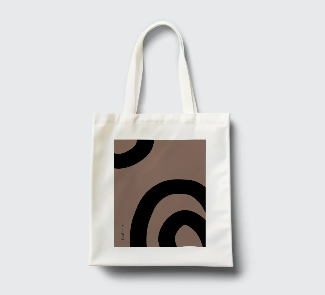 Bold Gestures borsa in juta da Mike Leymi
